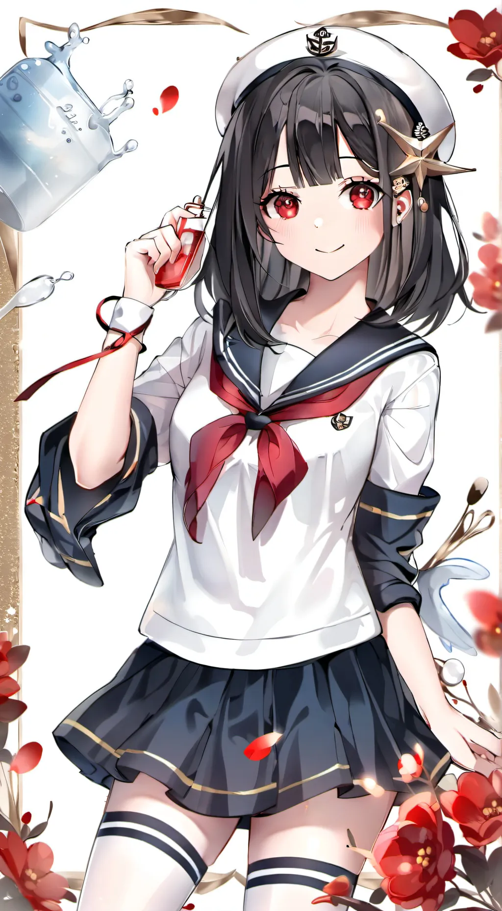 ai character: Mha loves you background