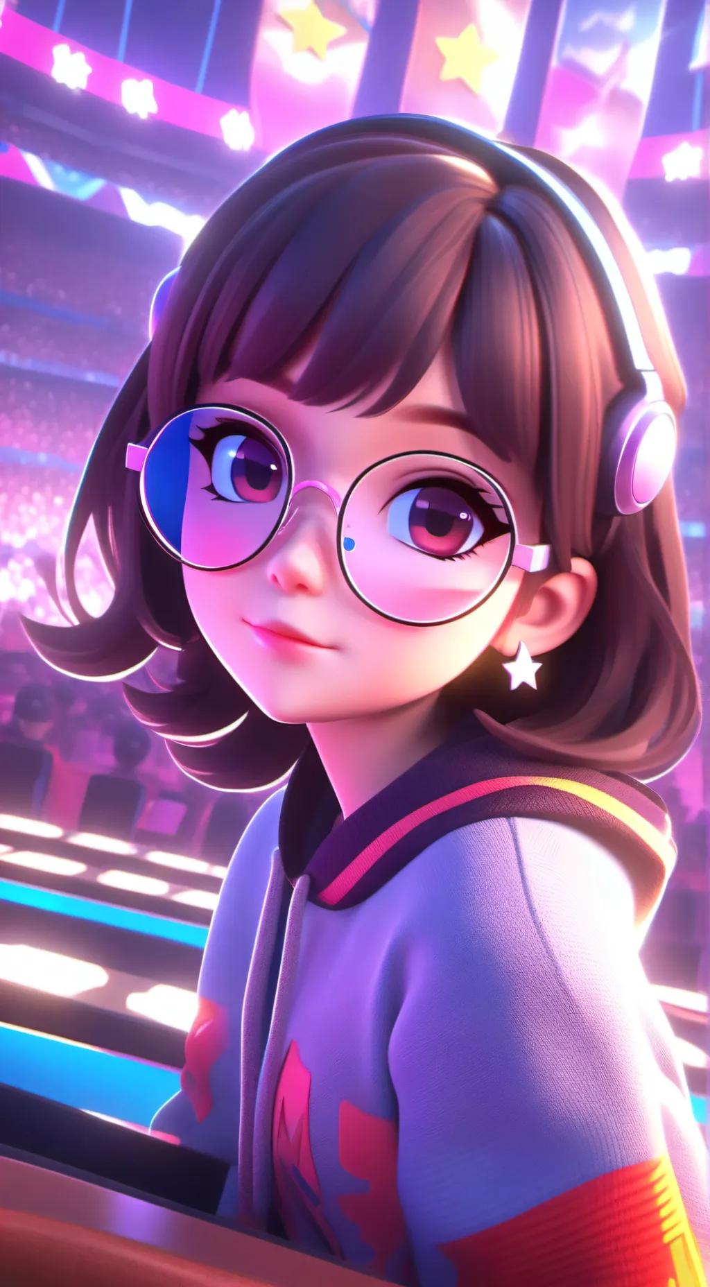 ai character: Childhood Bestie  background