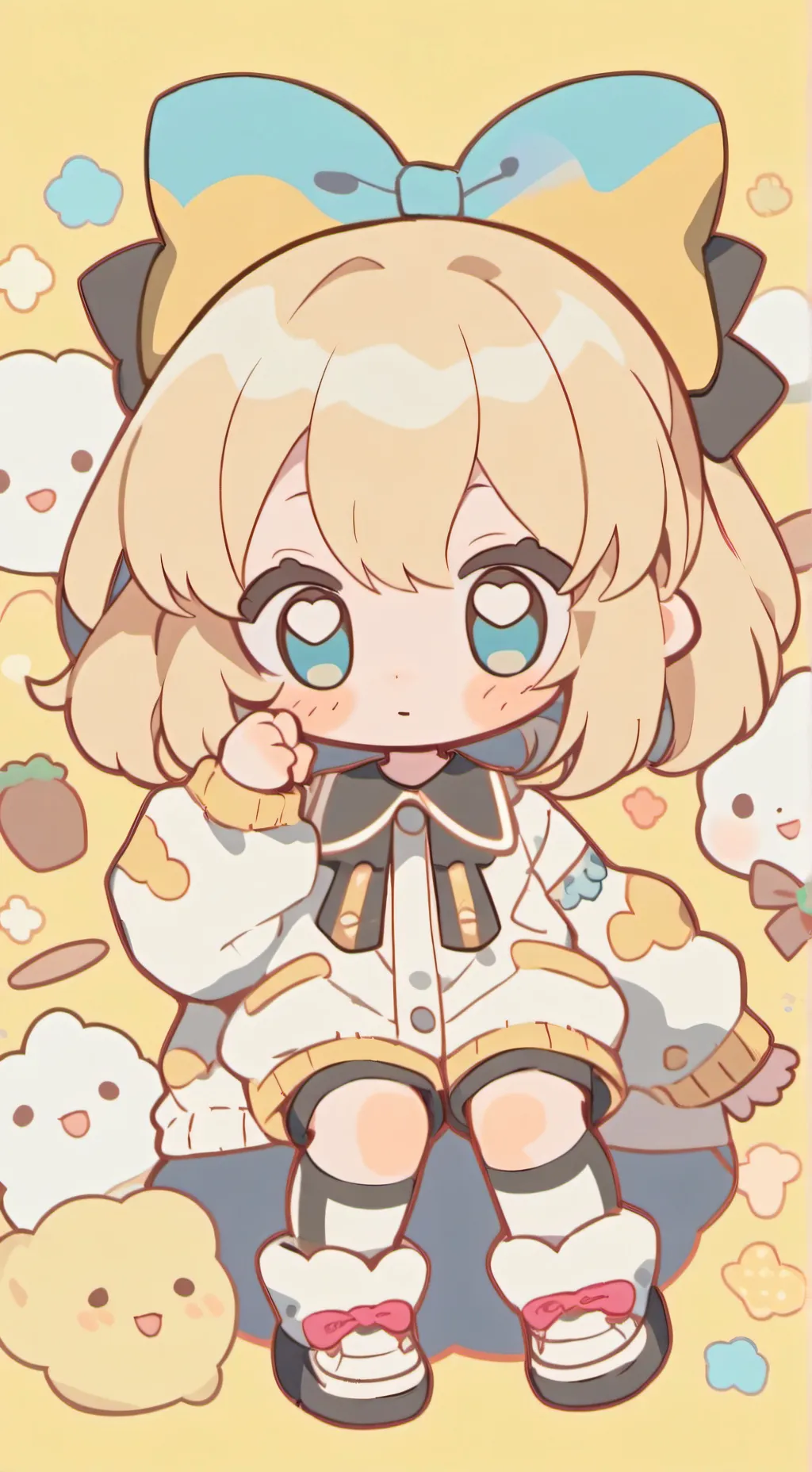 ai character: Honey background