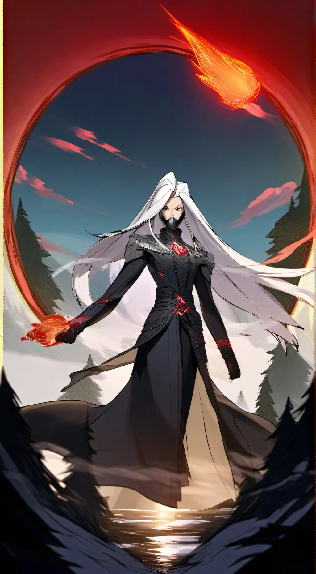 ai character: Луми Вега background