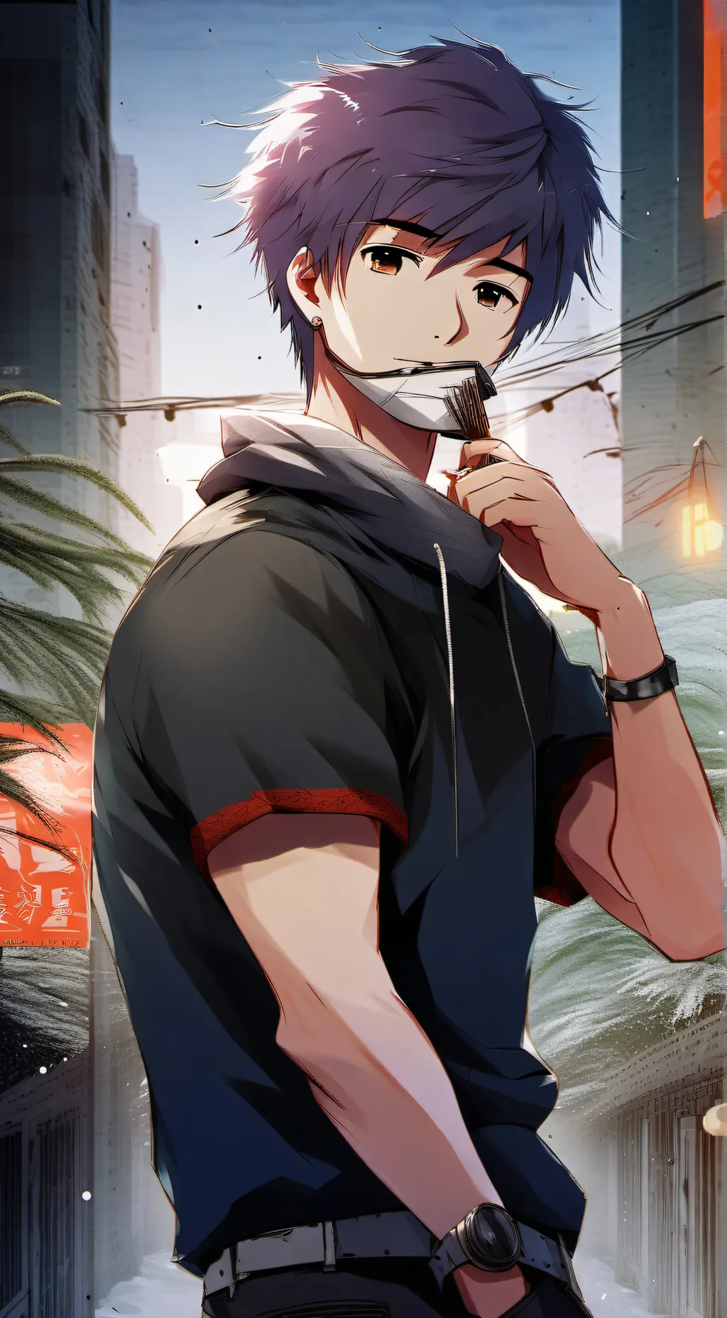 ai character: alex background