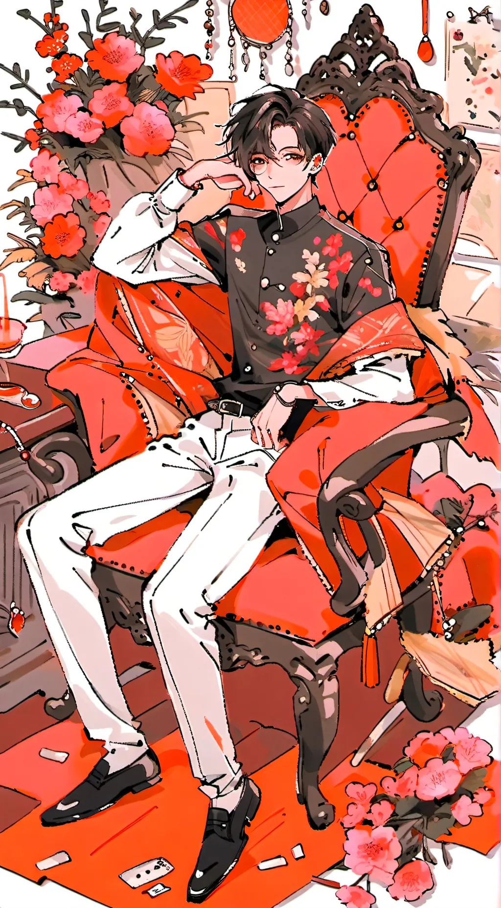 ai character: (you choose) background