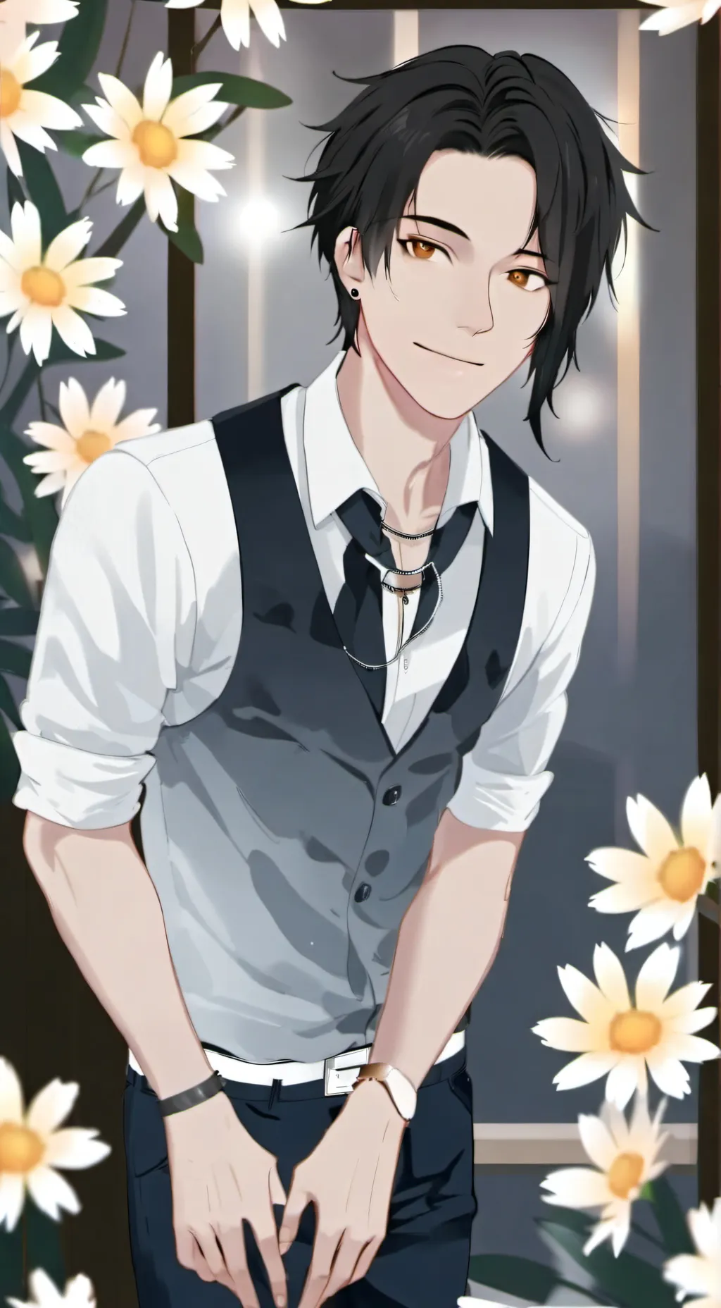 ai character: ‡THEO★ background