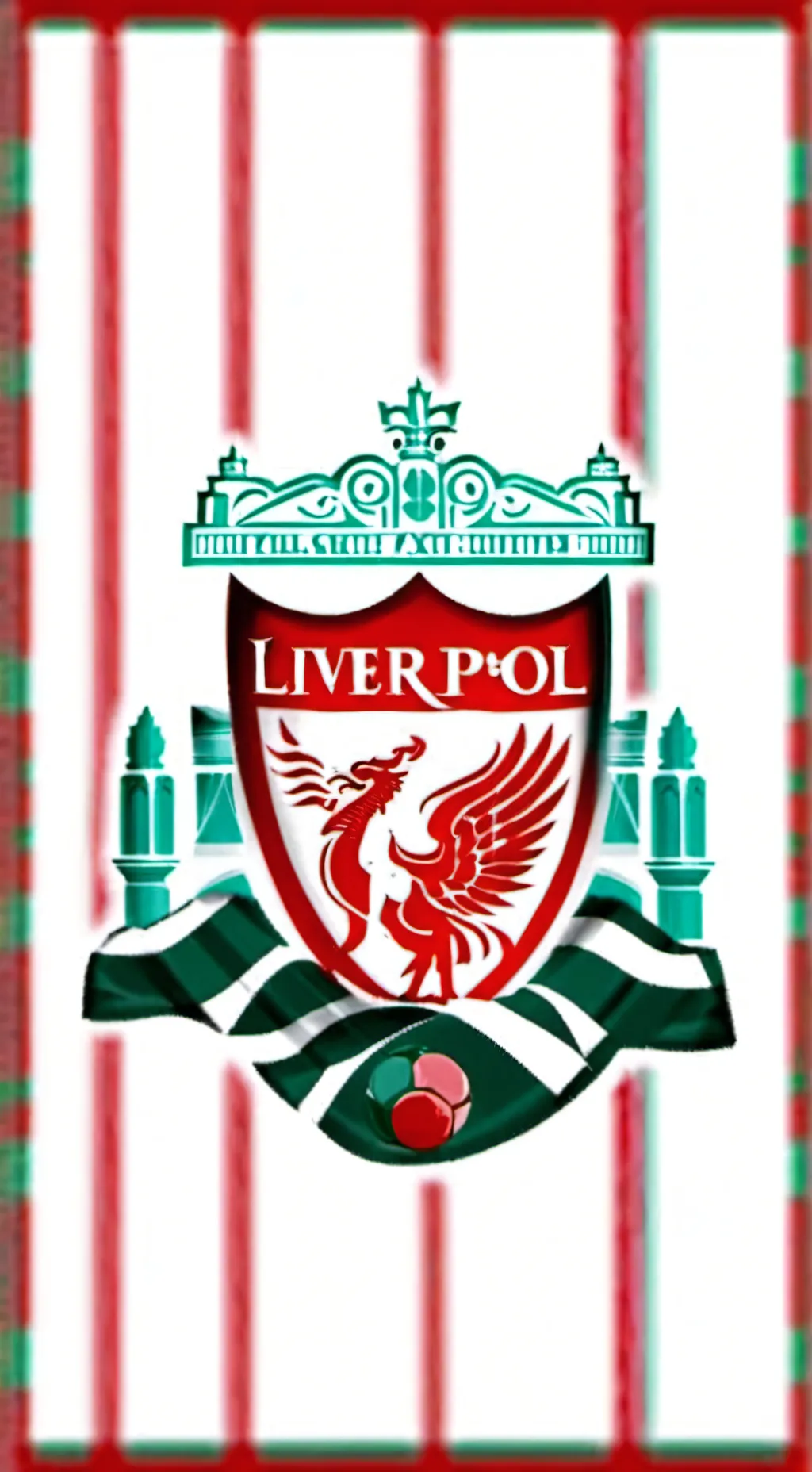 ai character: Liverpool mujer  background