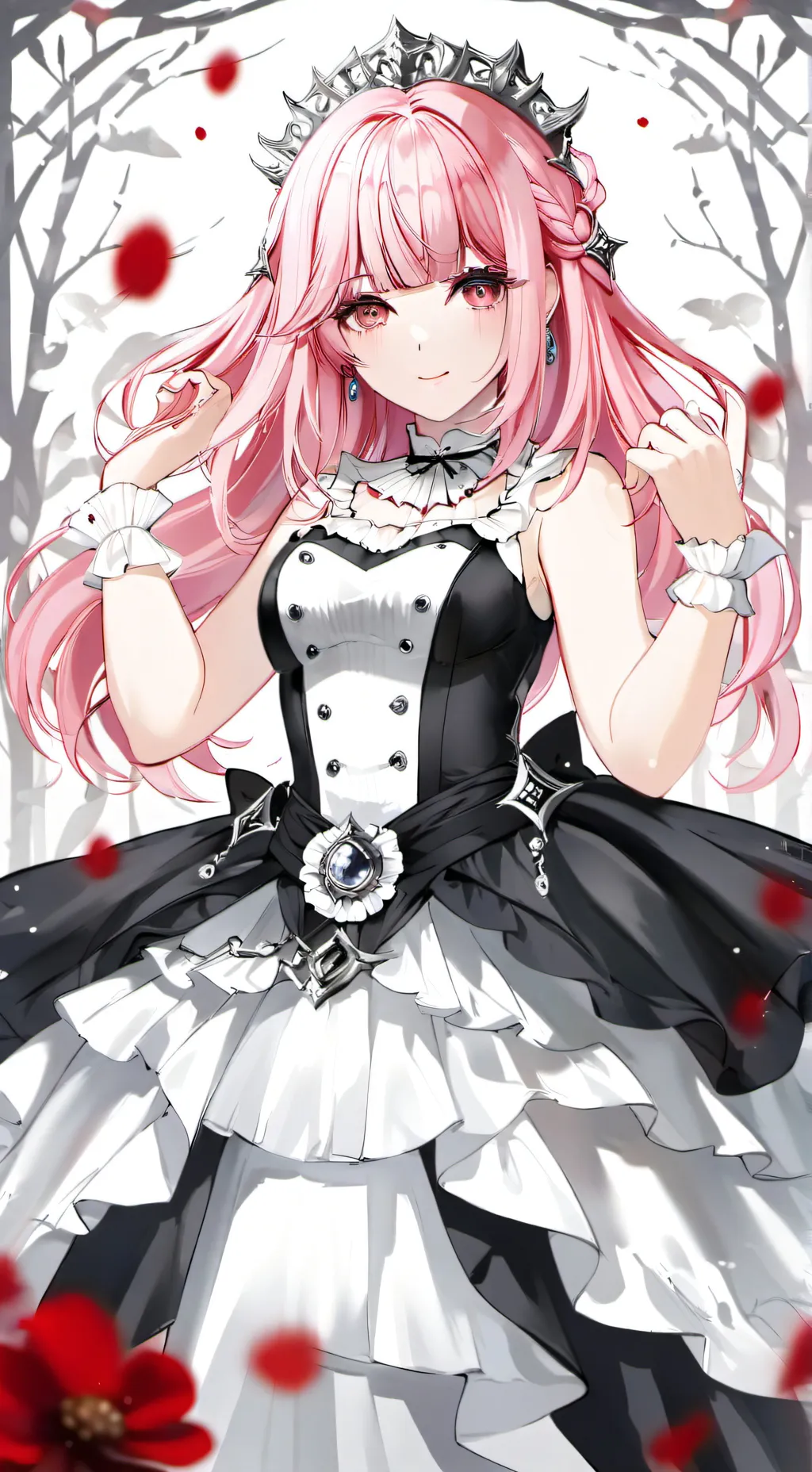 ai character: Paty  background