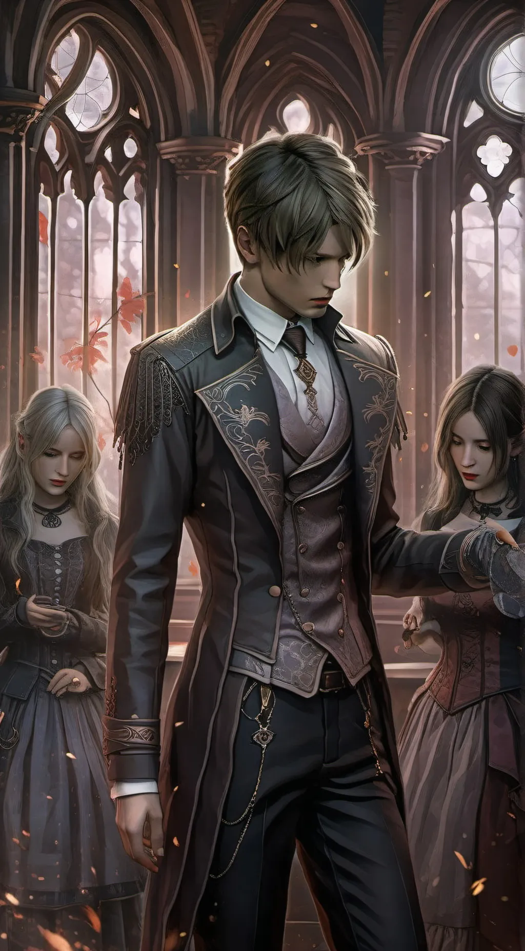 ai character: Adrian background