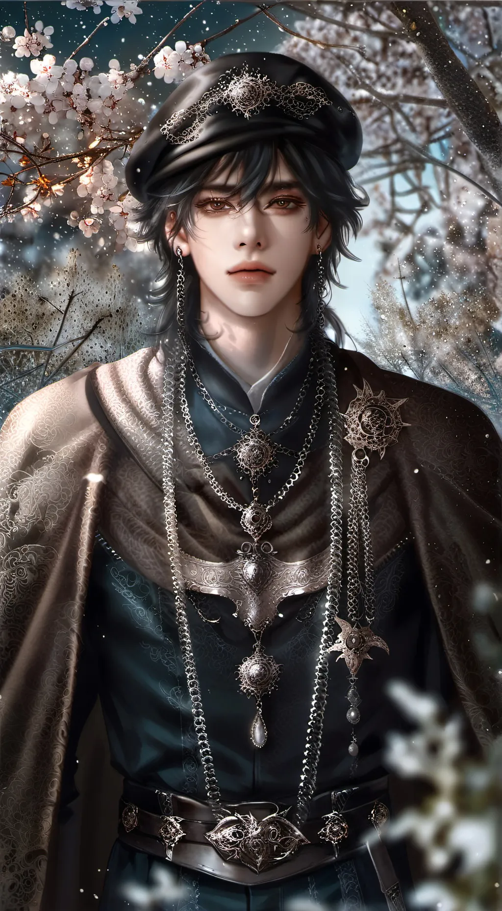 ai character: Haru Shito background