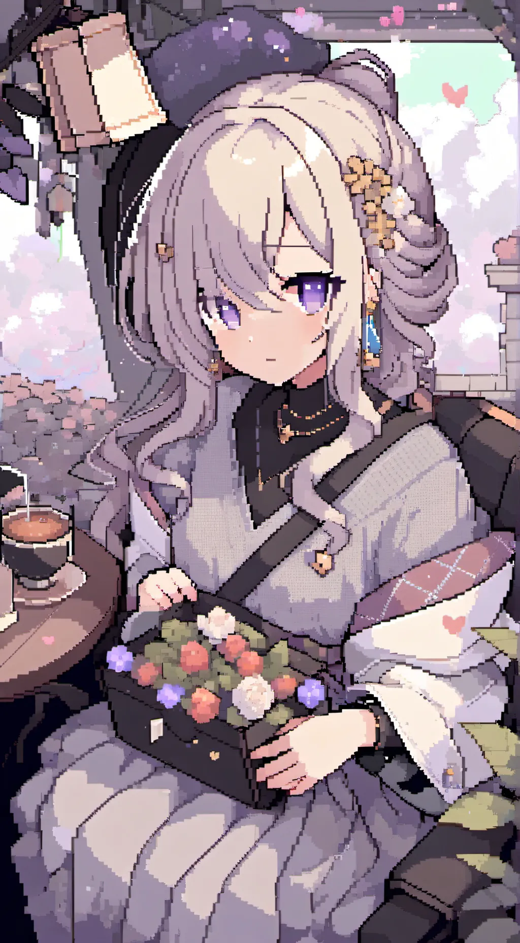 ai character: 墨影 background