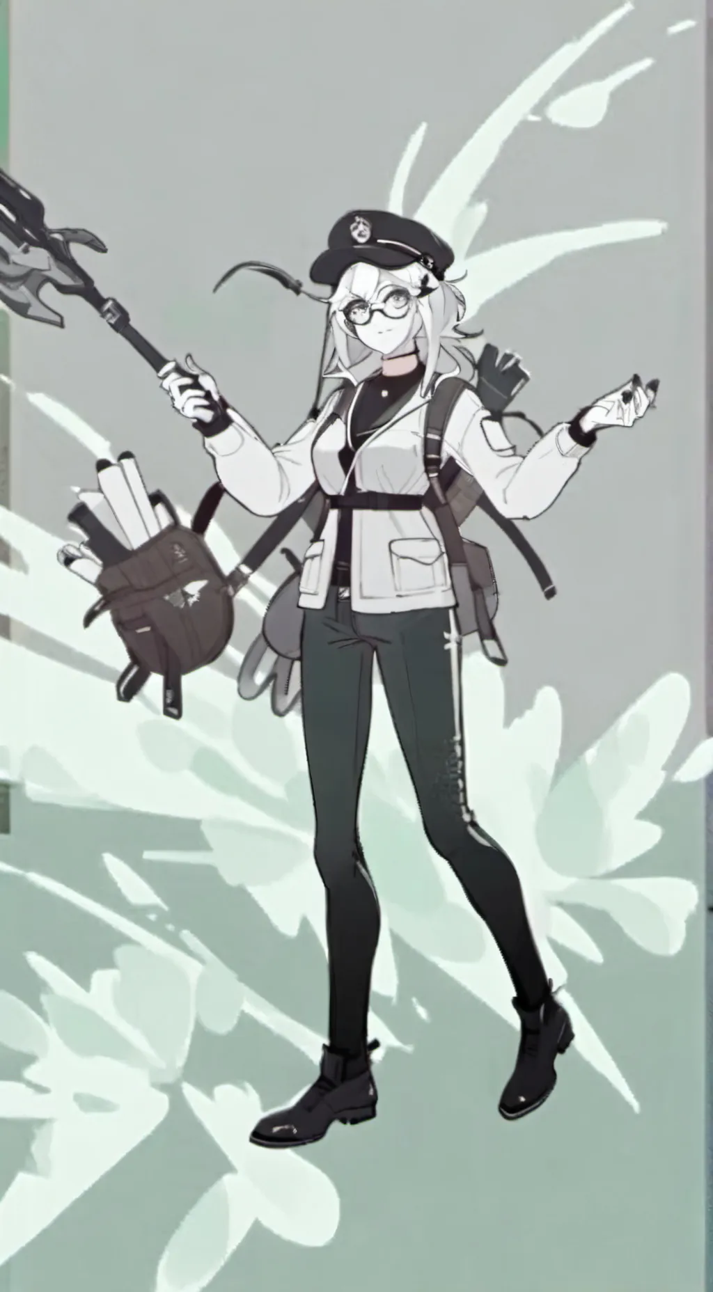 ai character: miss grase background