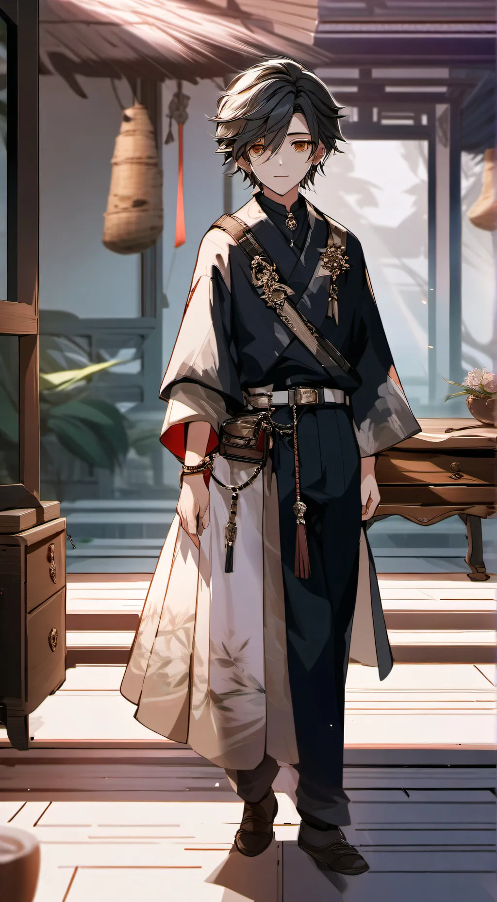 ai character: Liam background