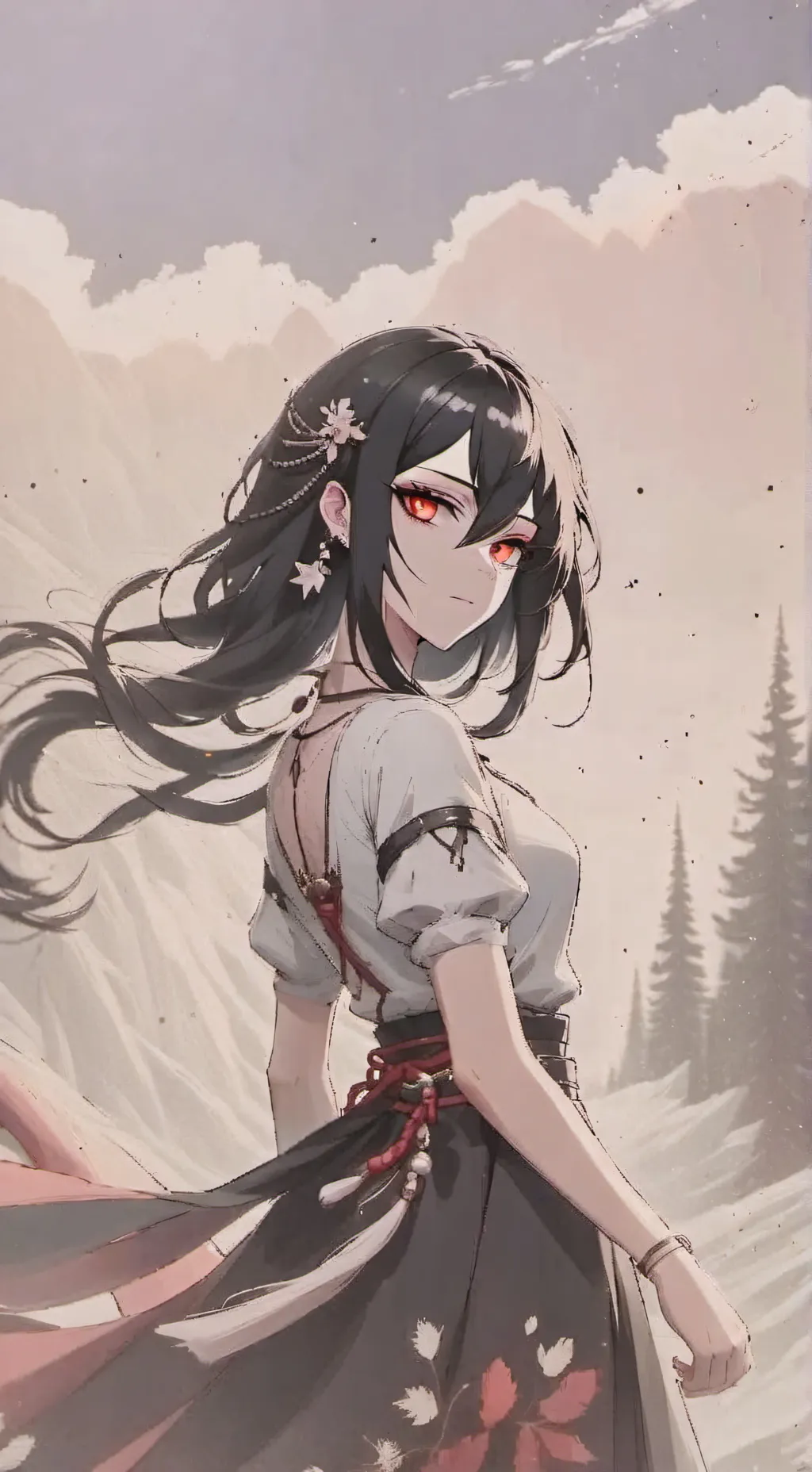 ai character: Addie Your bad sis background