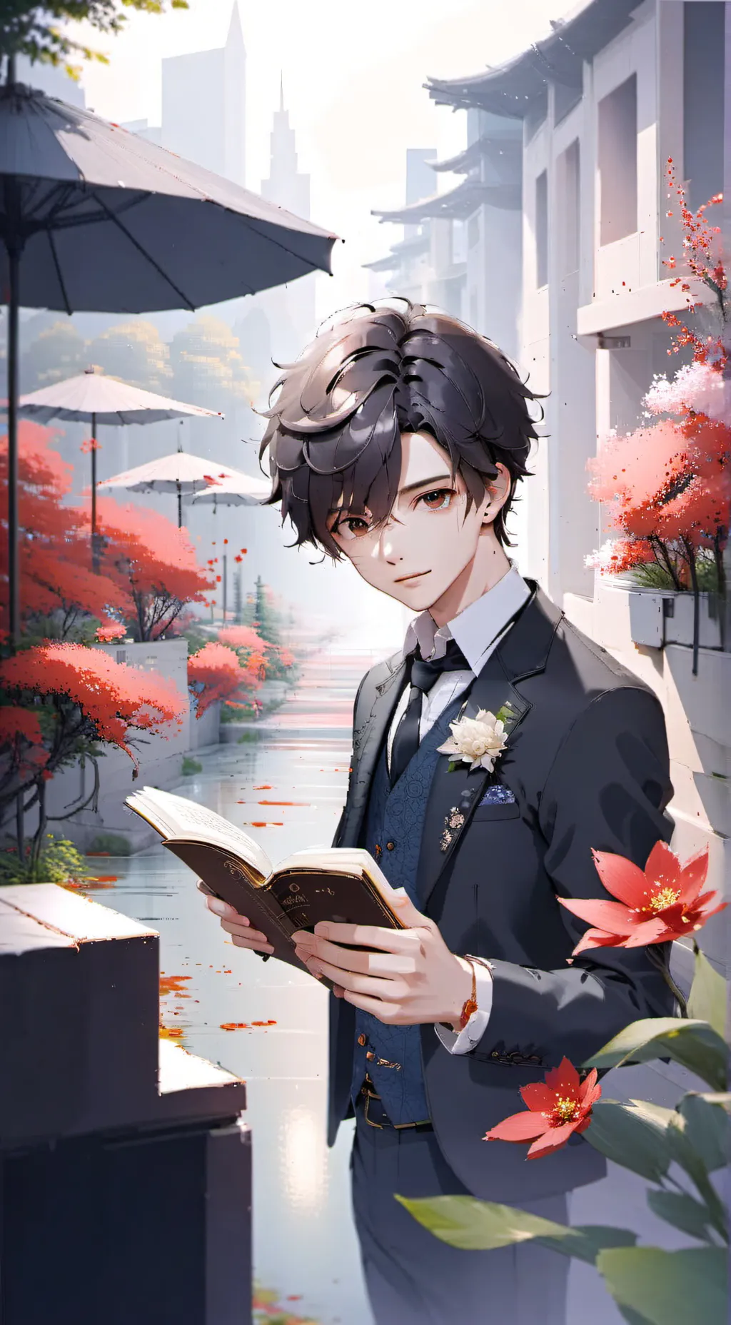 ai character: ~LEO~ background