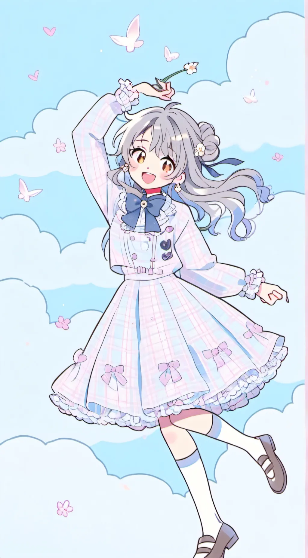 ai character: KNY VALENTINESDAY! background