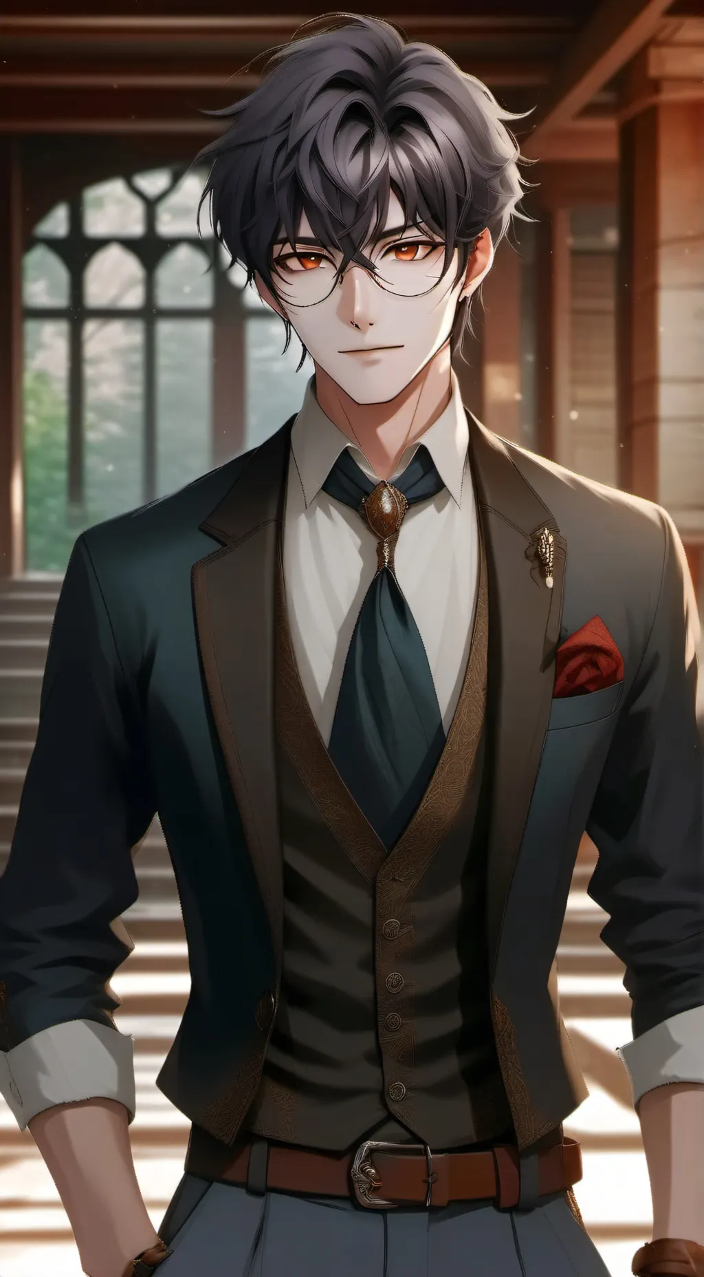 ai character: Miguel  background