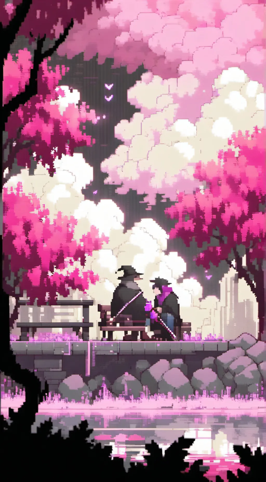 ai character: :D background