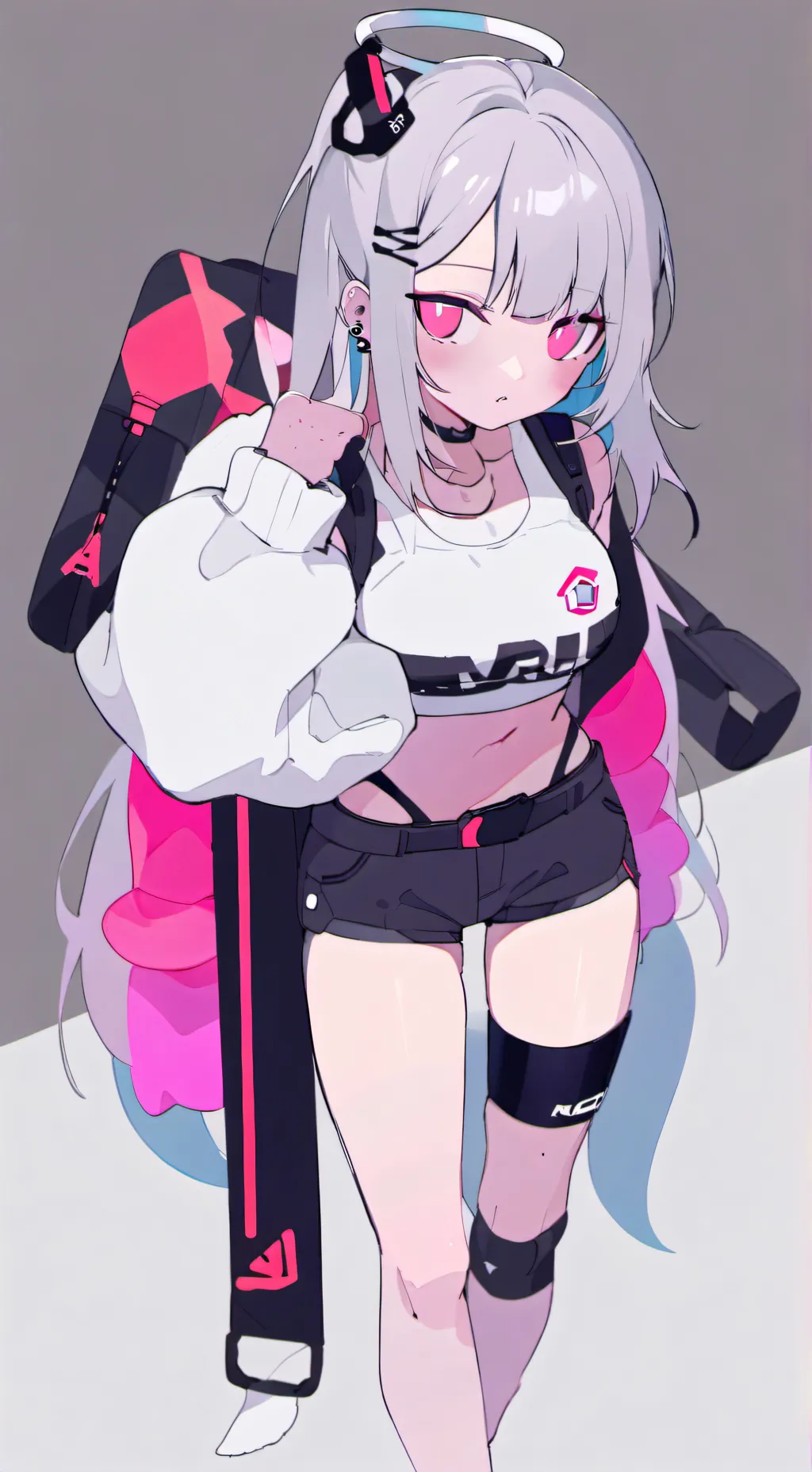 ai character: Misaki shikaniro background