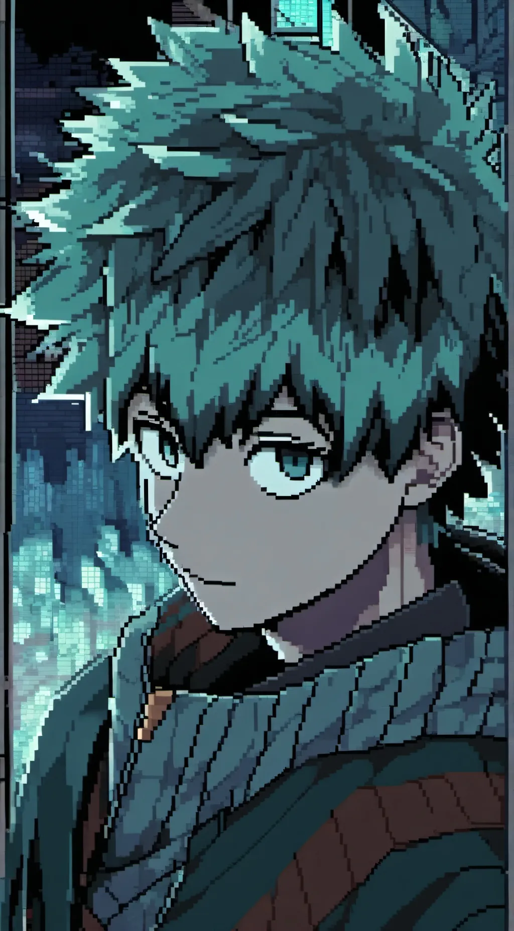 ai character: Baku y Deku💗 background