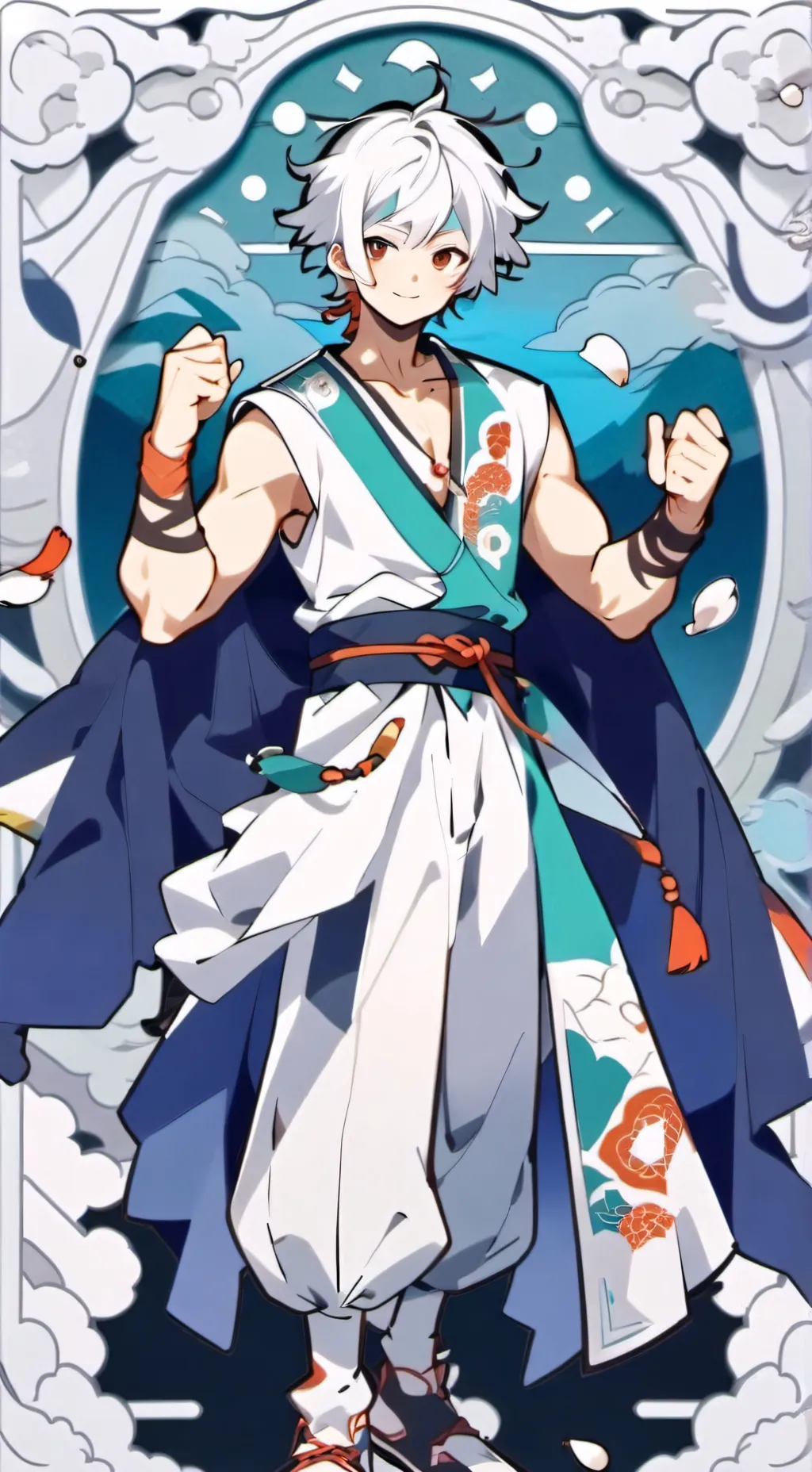 ai character: Liam  background