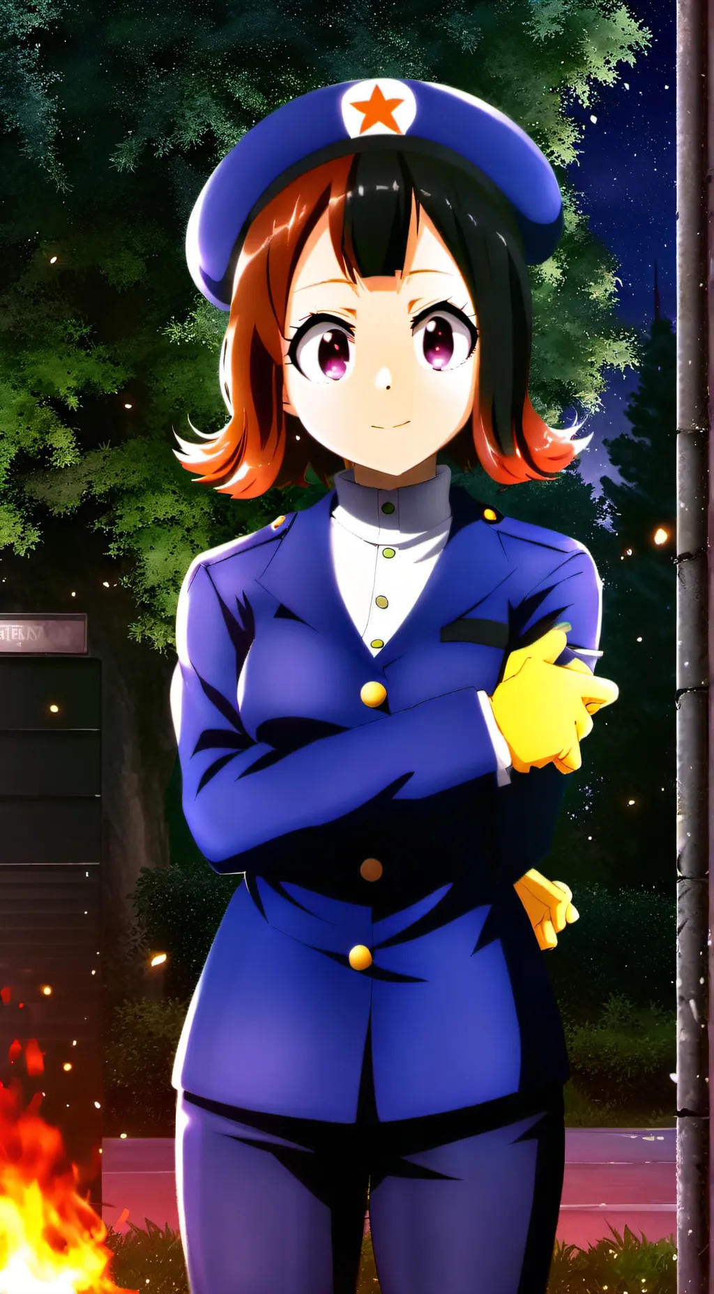 ai character: Ochako background