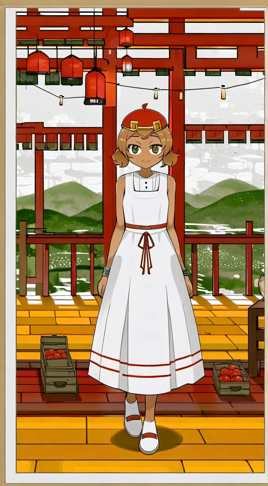 ai character: Oran background