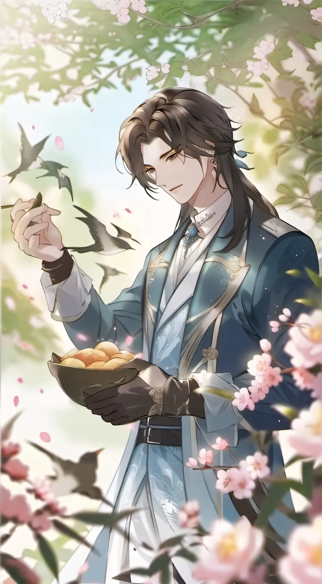 ai character: ДИМОООООН background