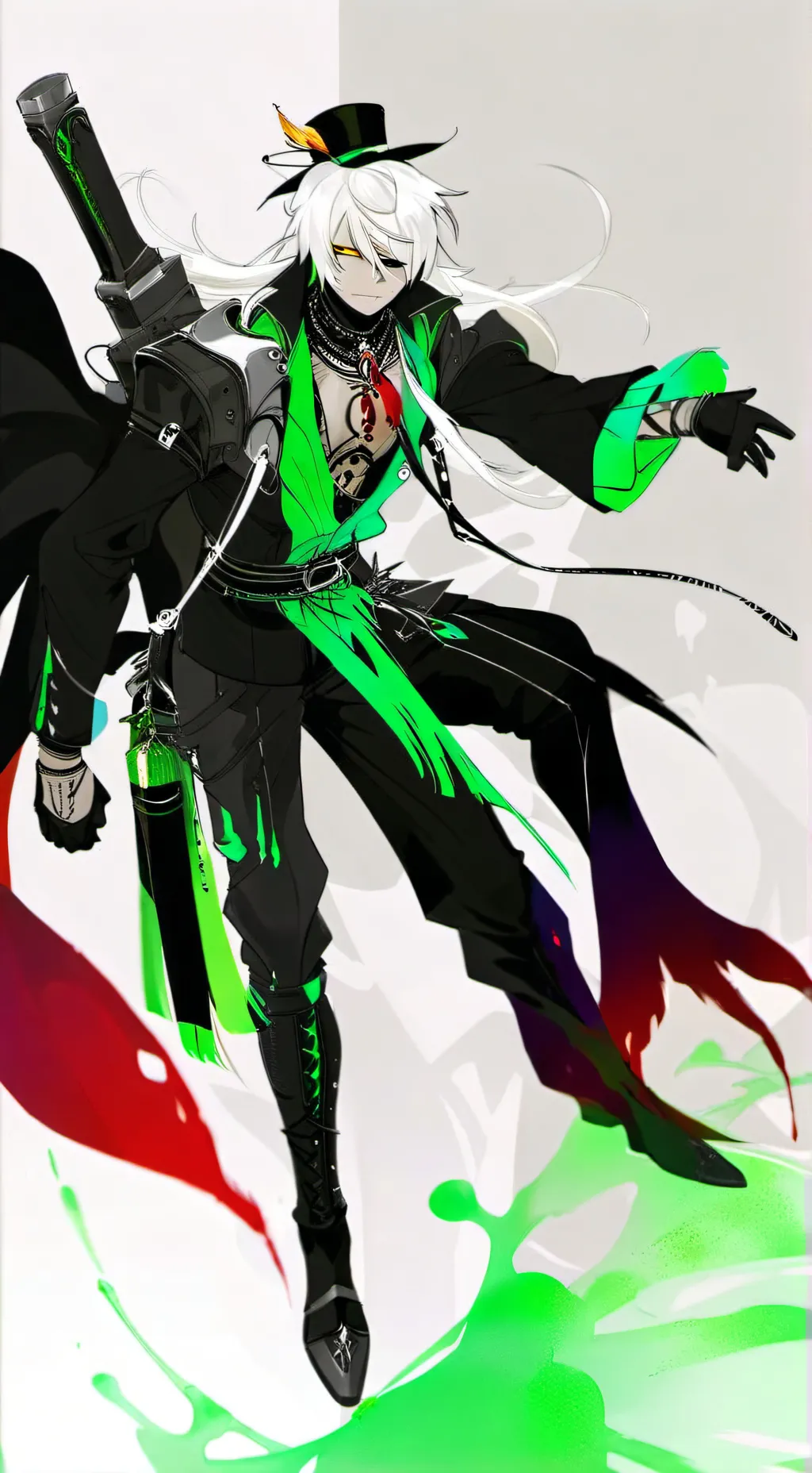 ai character: 1x1x1x1 background