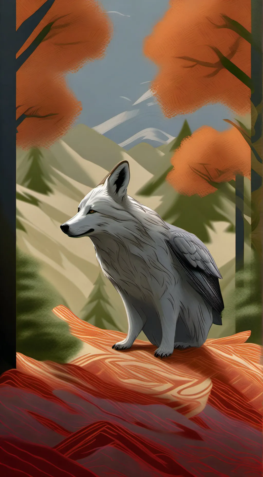 ai character: Mha  background