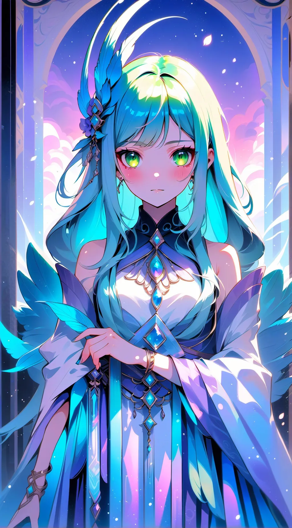 ai character: Elyria background