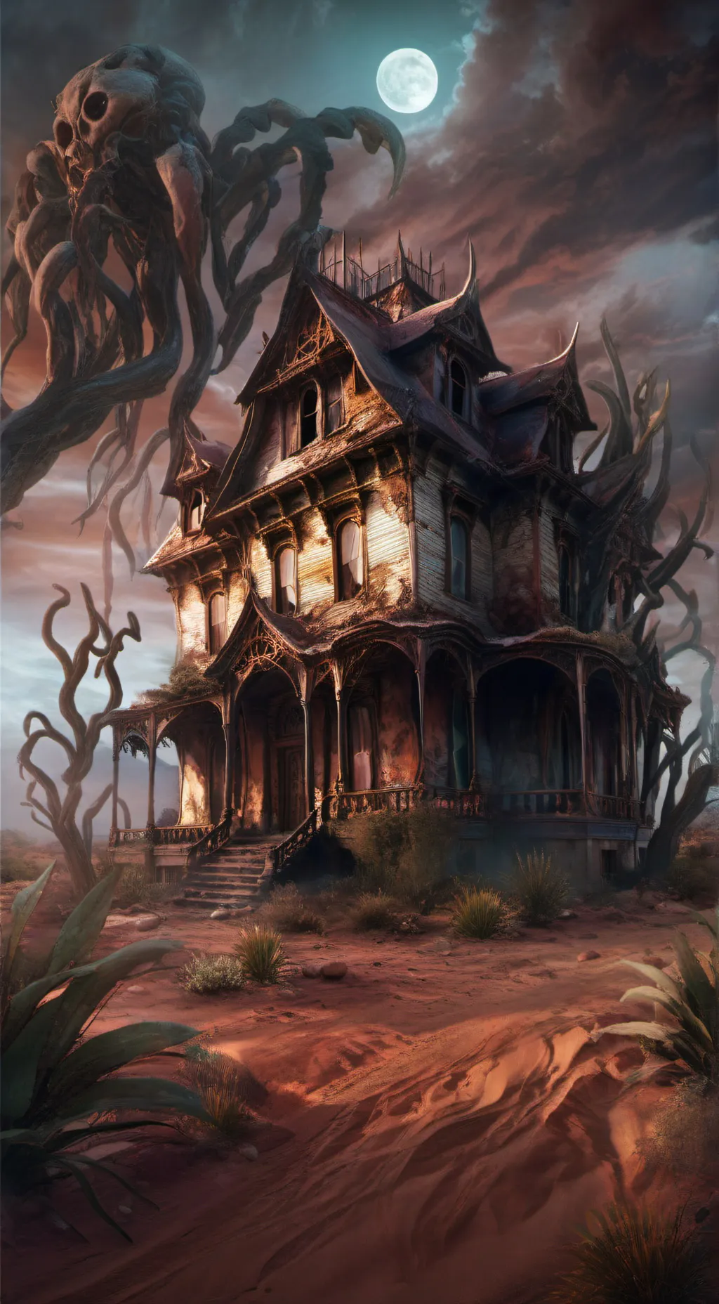 ai character: ★dw infection ★ background