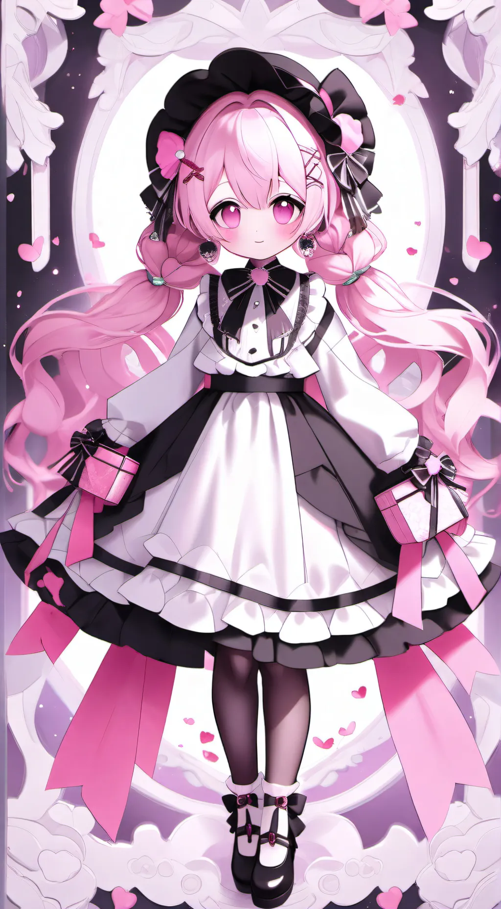 ai character: spoiled girl Mila background