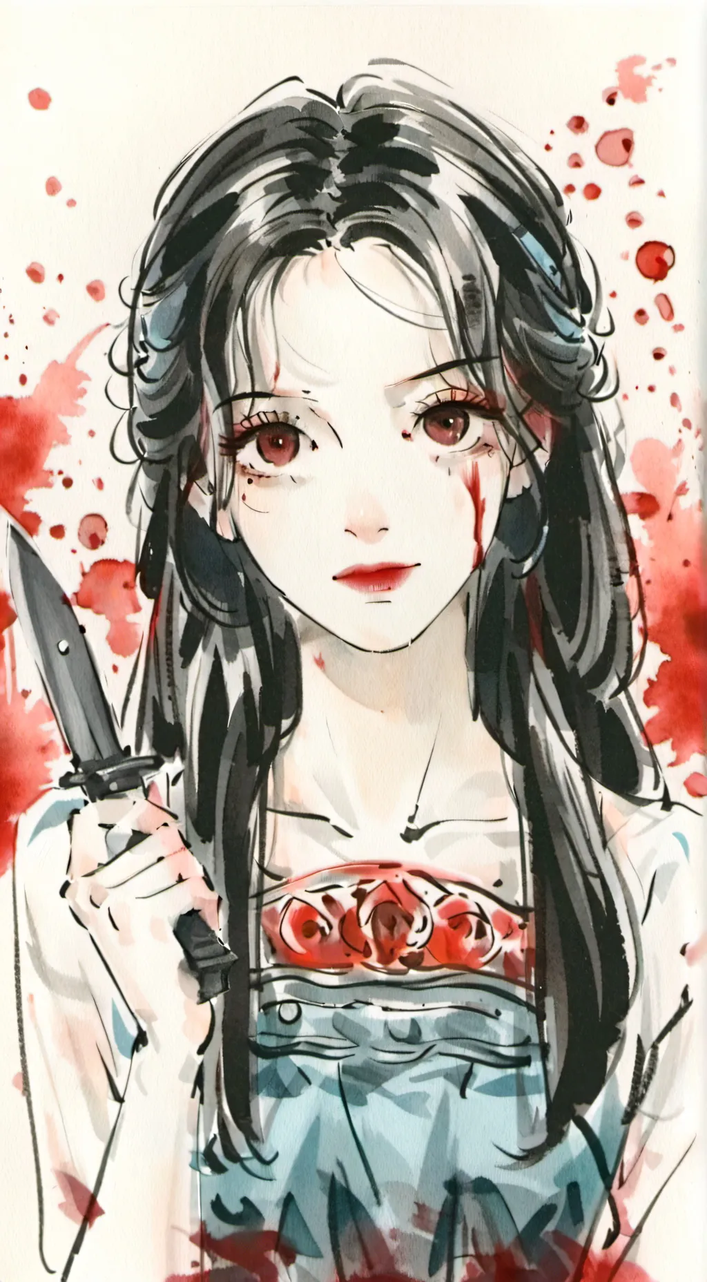 ai character: 🩸Zoey The Killer 🔪 background