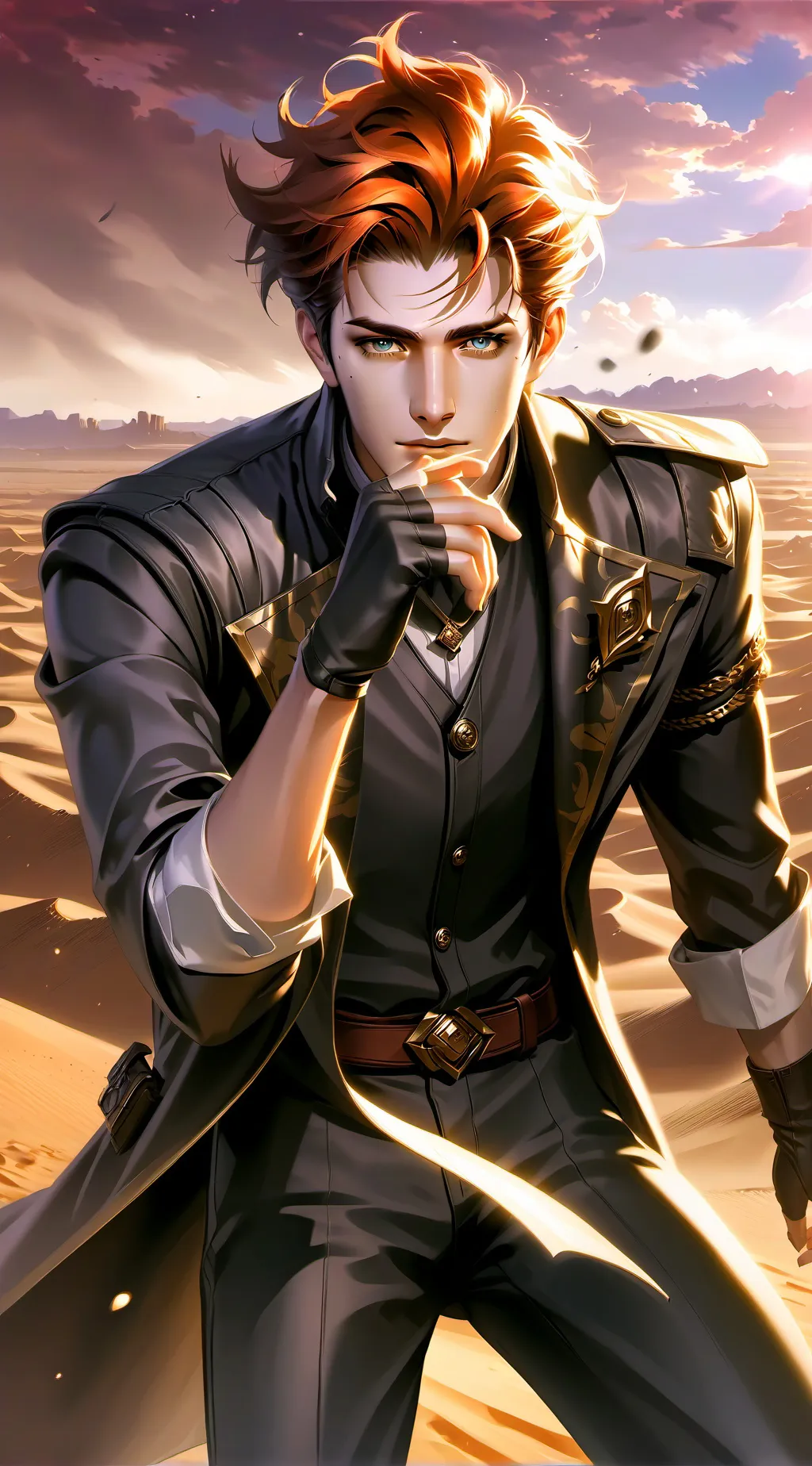 ai character: Vash the Stampede background