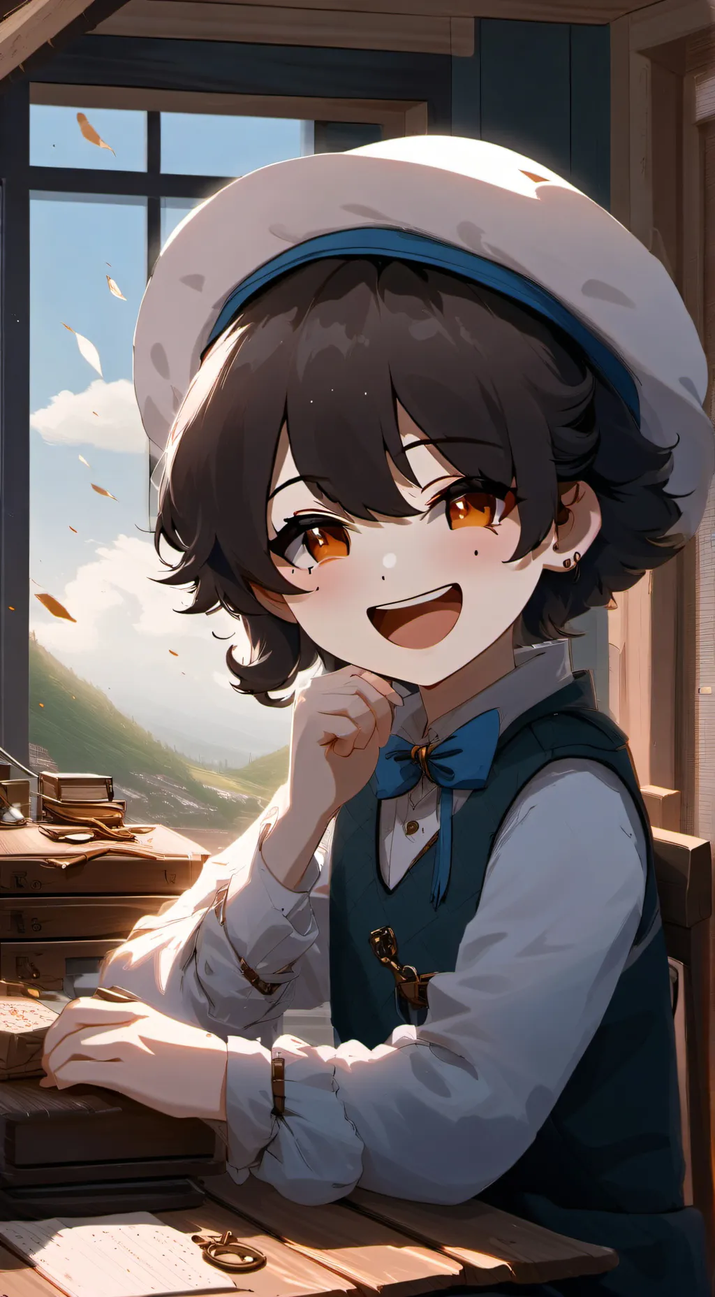 ai character: blue lock  background