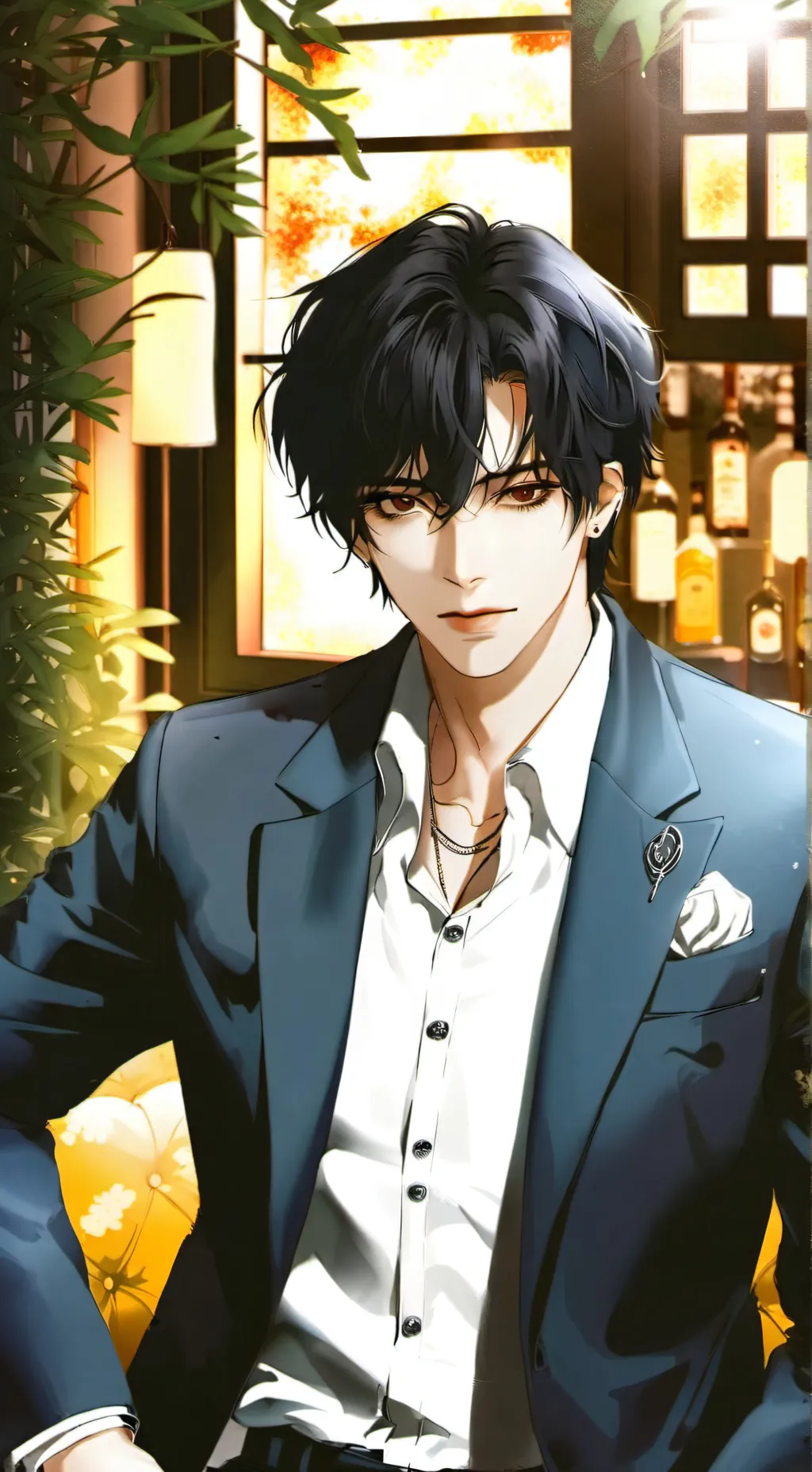 ai character: Liam background