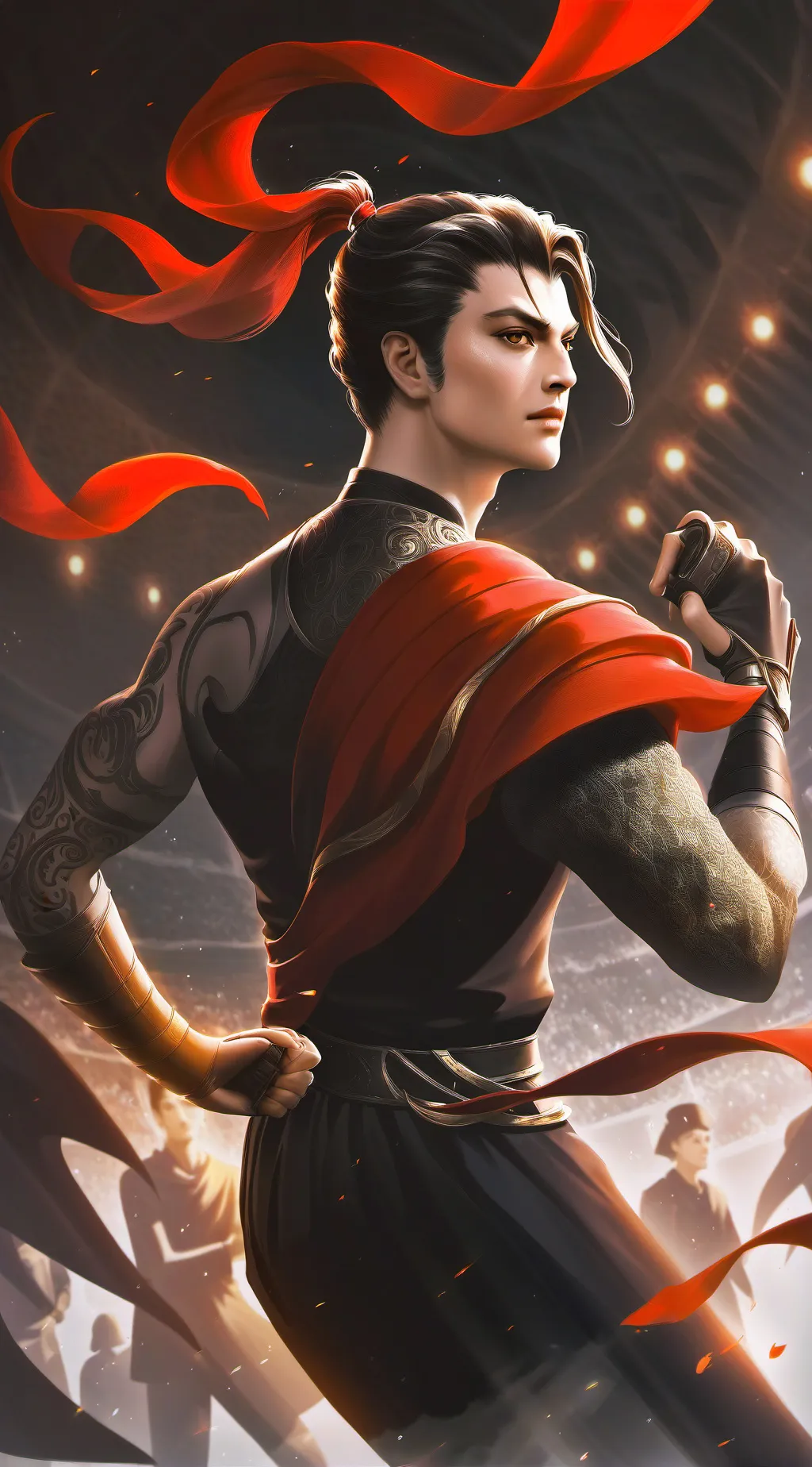 ai character: noah  background