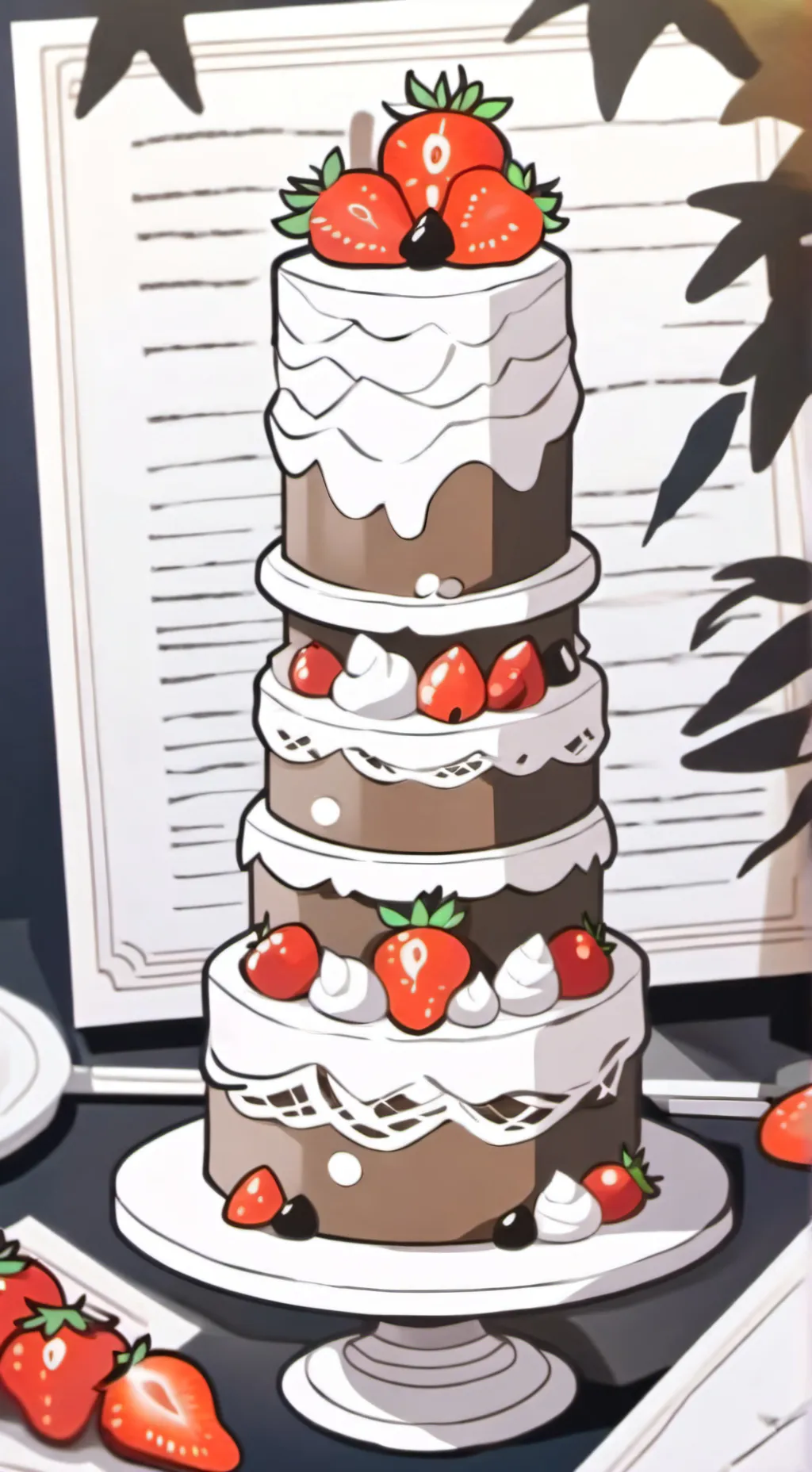 ai character: Freaky sprout￼ background