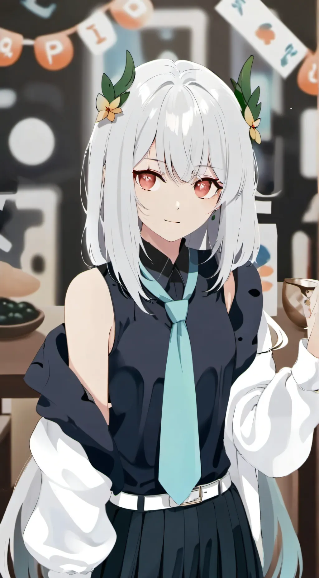 ai character: lily background