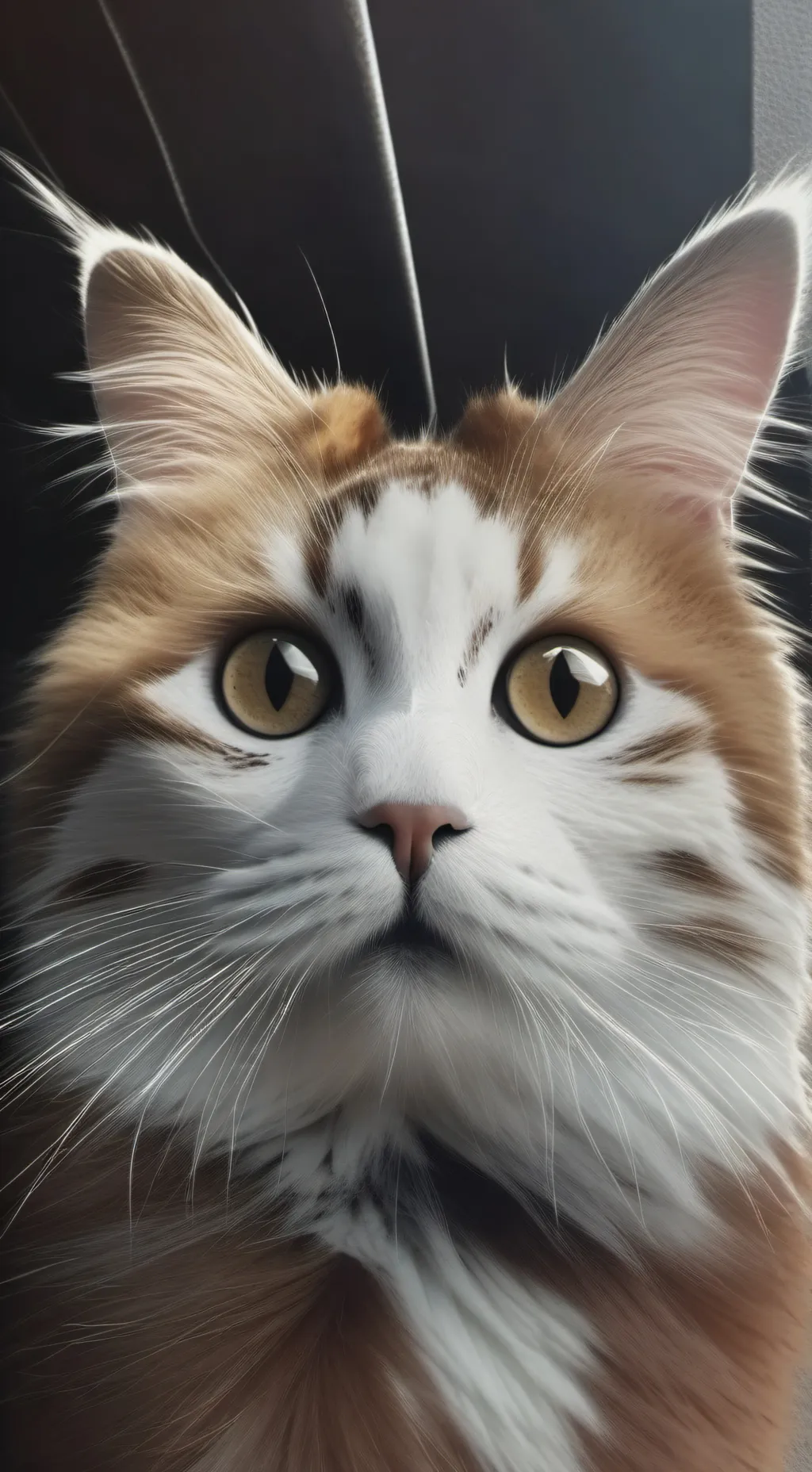 ai character: gato bonito xd background