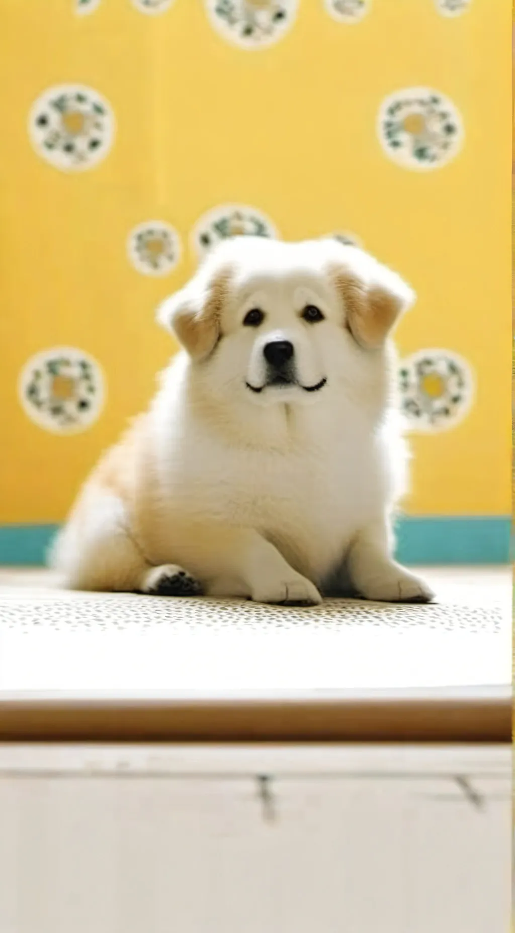 ai character: cheems  background