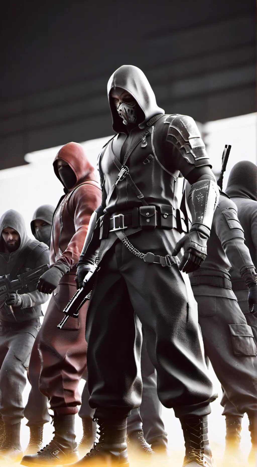 ai character: War game!  background