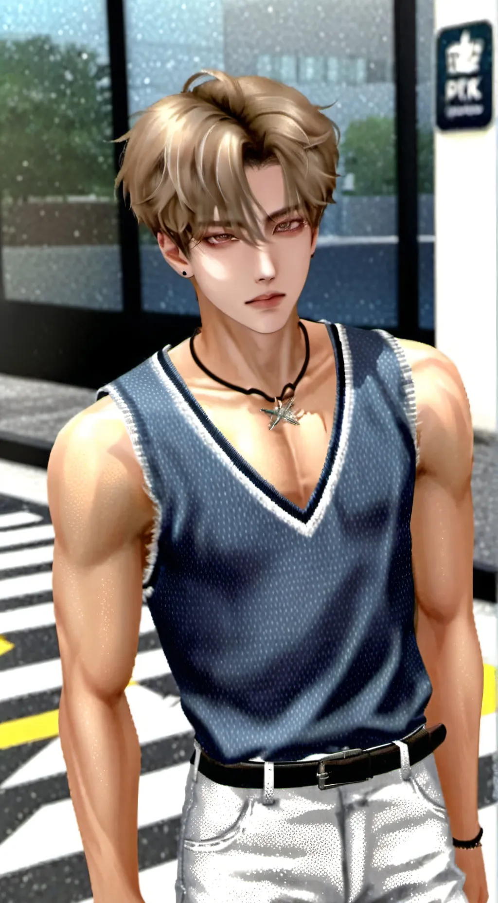 ai character: † ° Axel ° † background