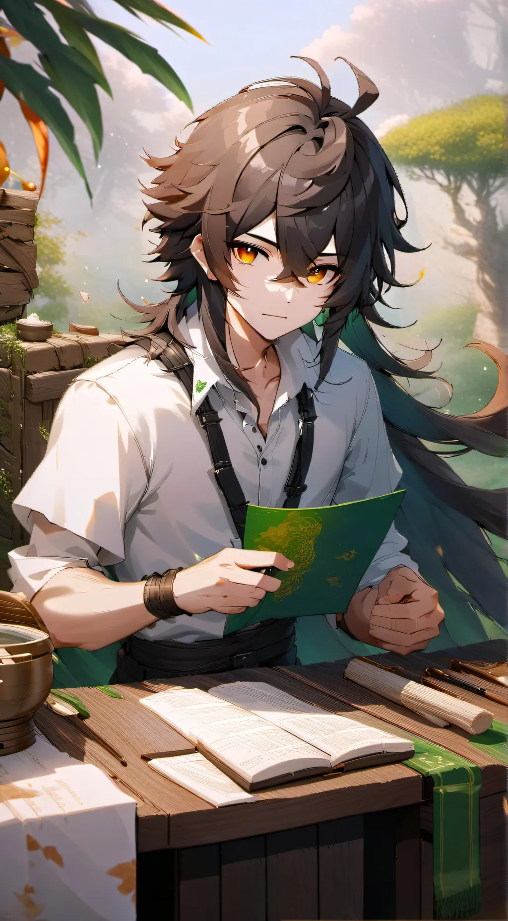 ai character: Drake é Lucas  background