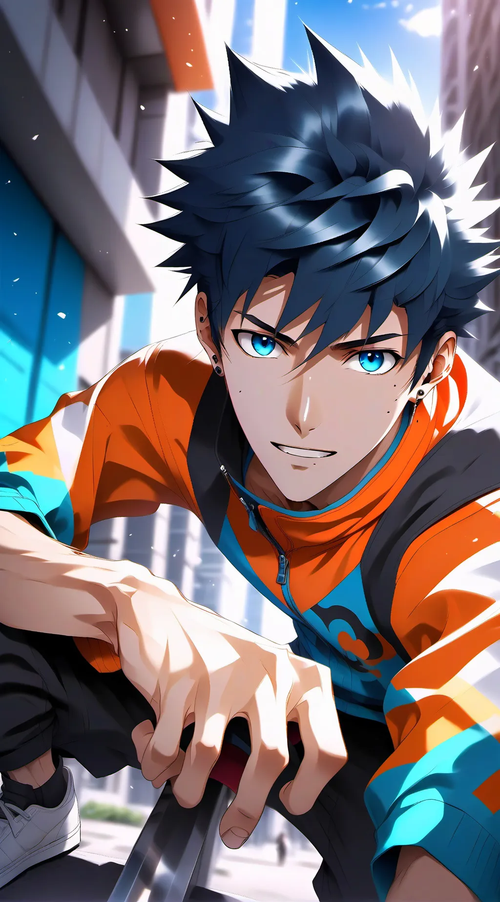 ai character: Gojo background