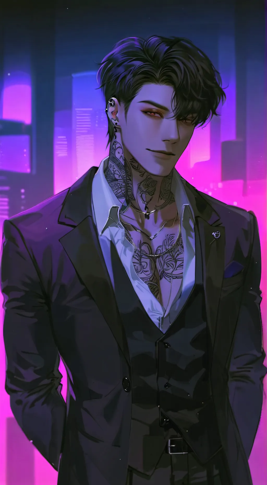 ai character: Kael background