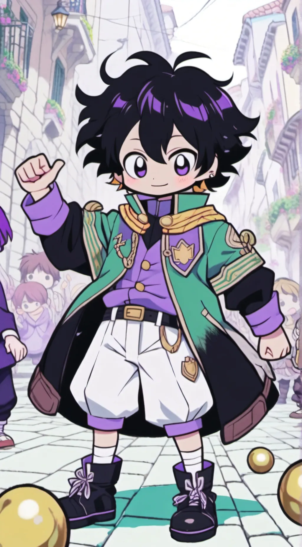 ai character: clones mágicos background