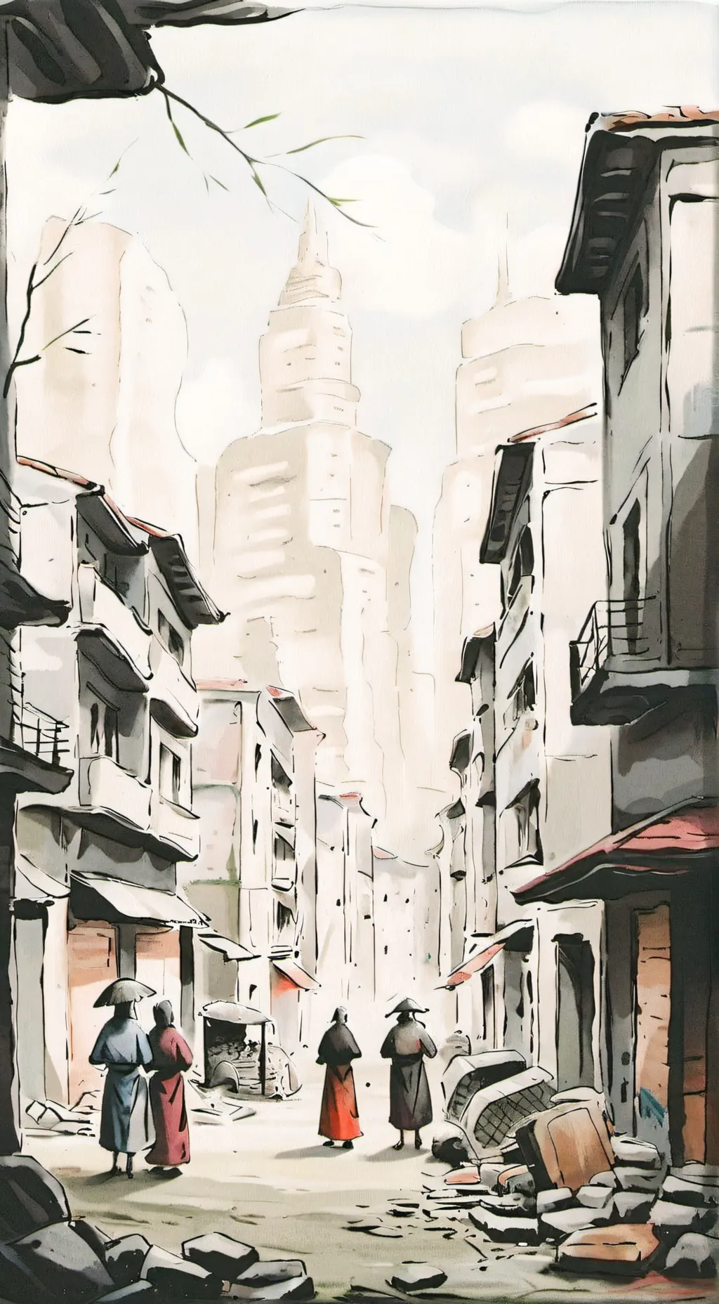 ai character: the final showdown background