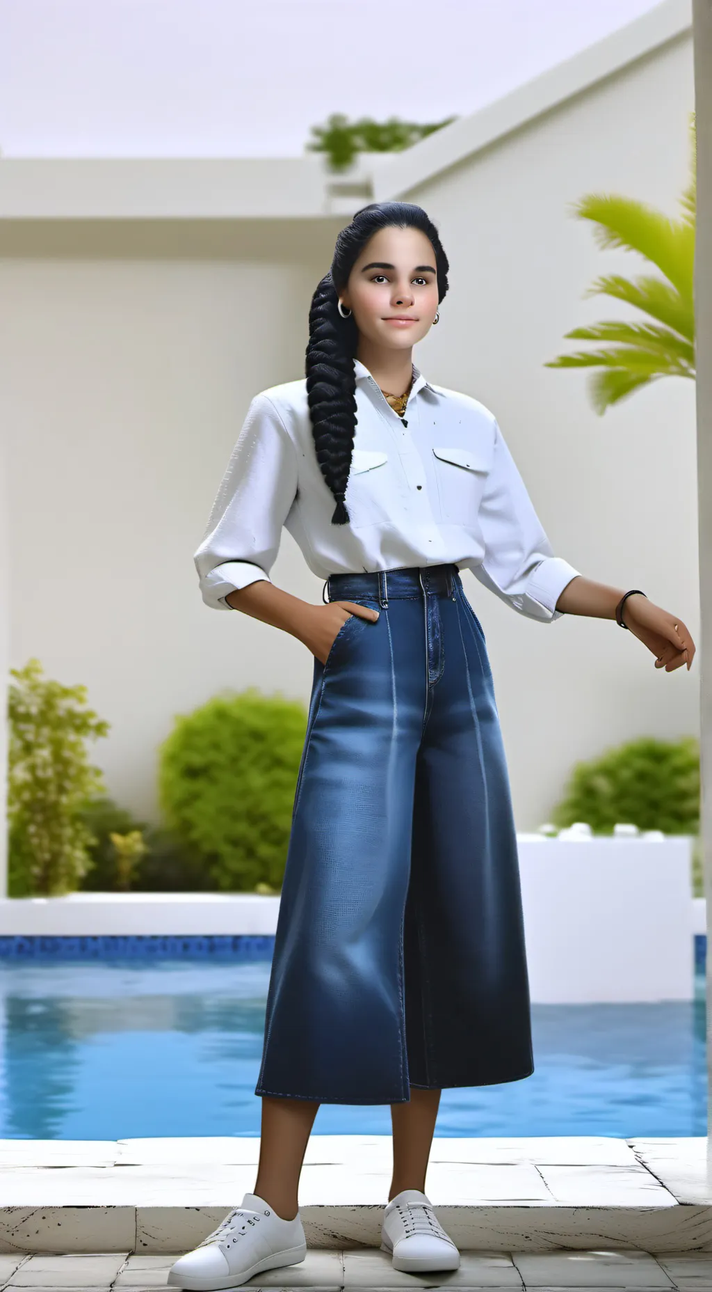 ai character: Gabriella Haynes background