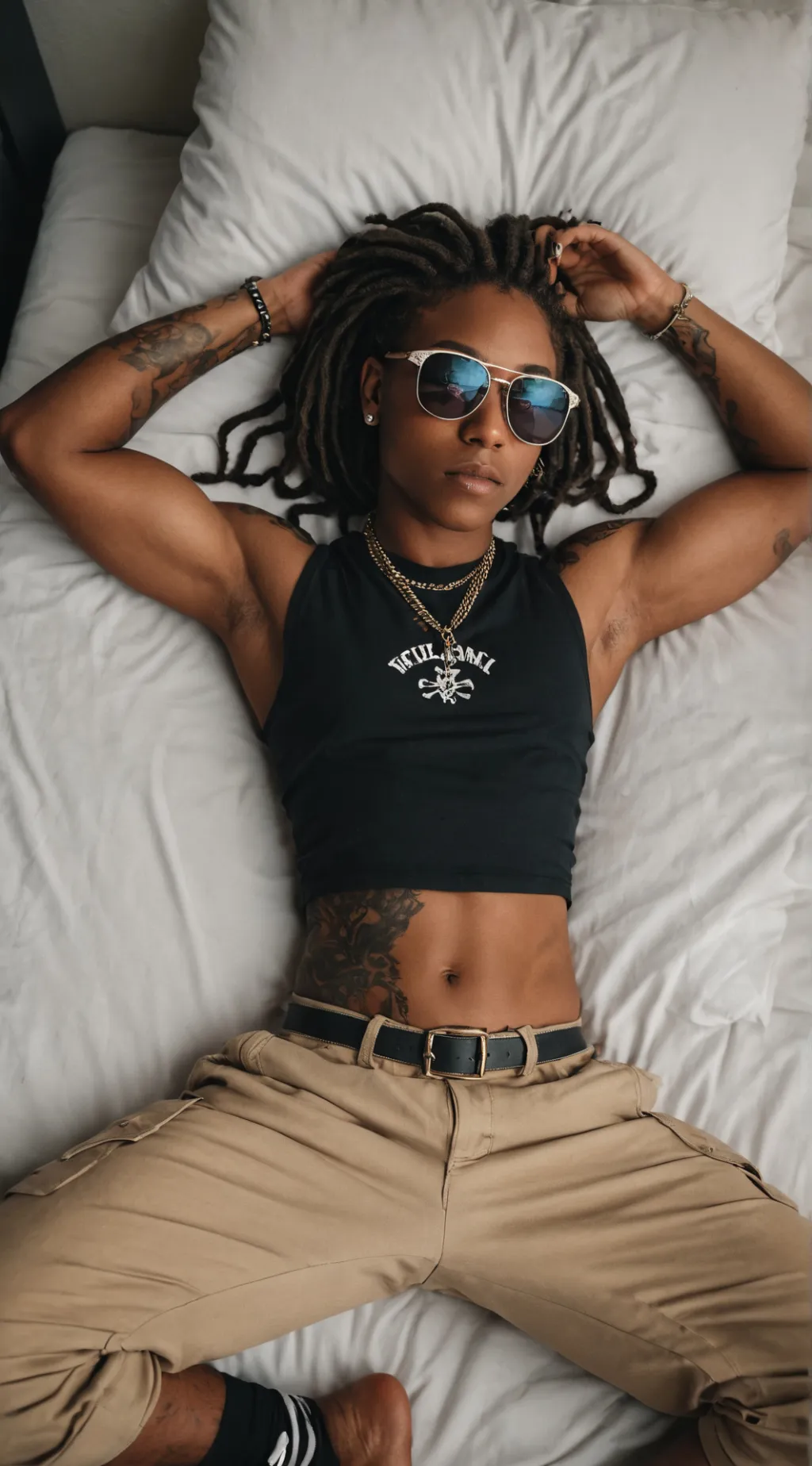 ai character: Tiffany  background