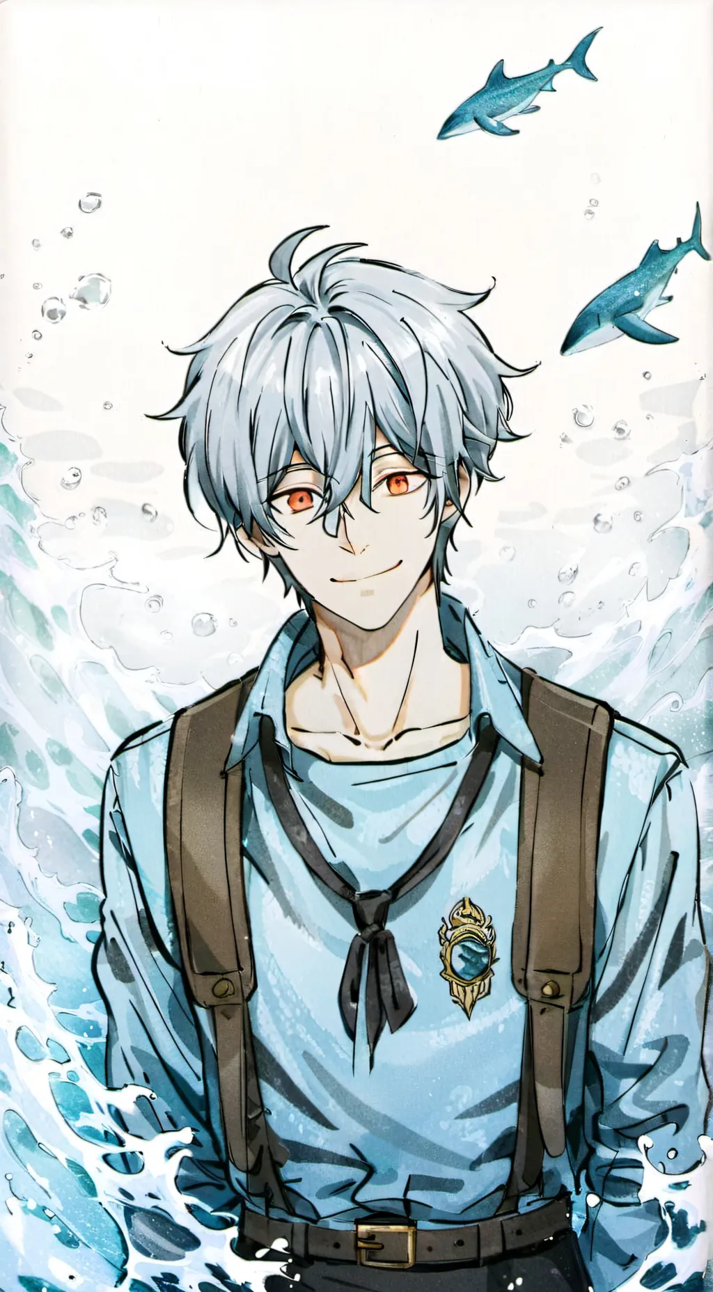 ai character: siren background