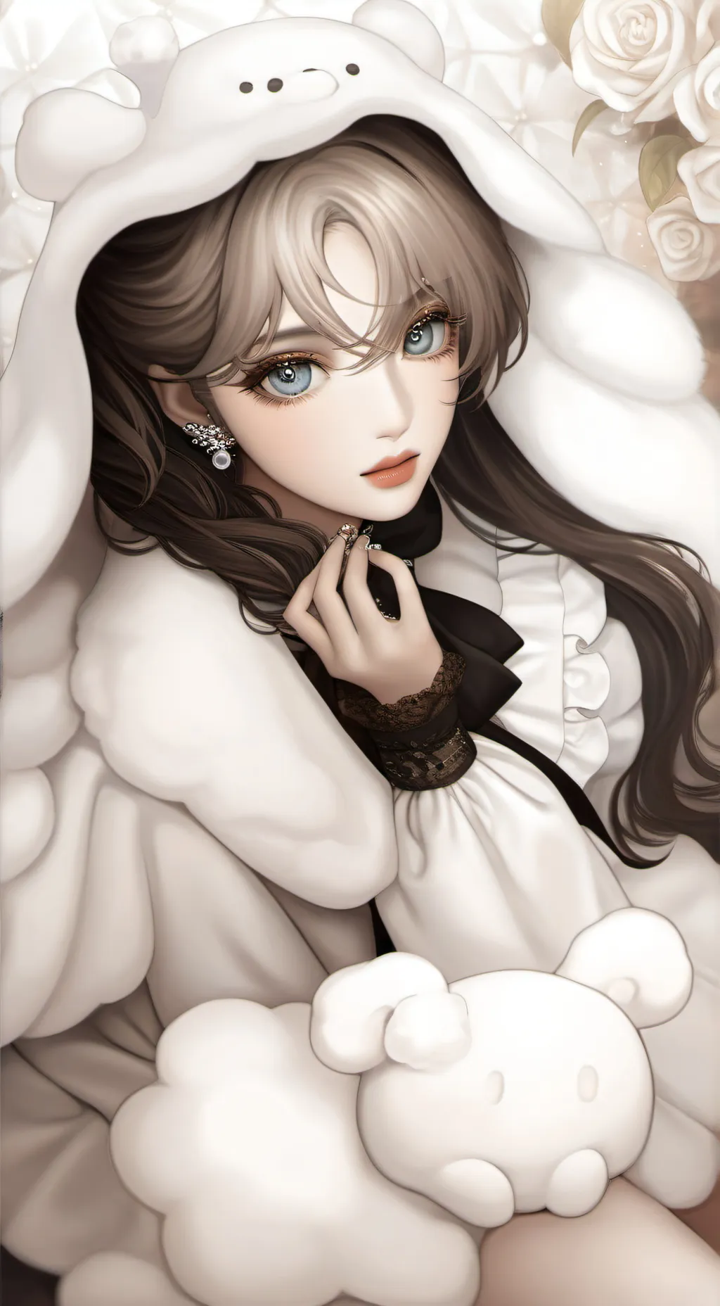 ai character: :3naomi background